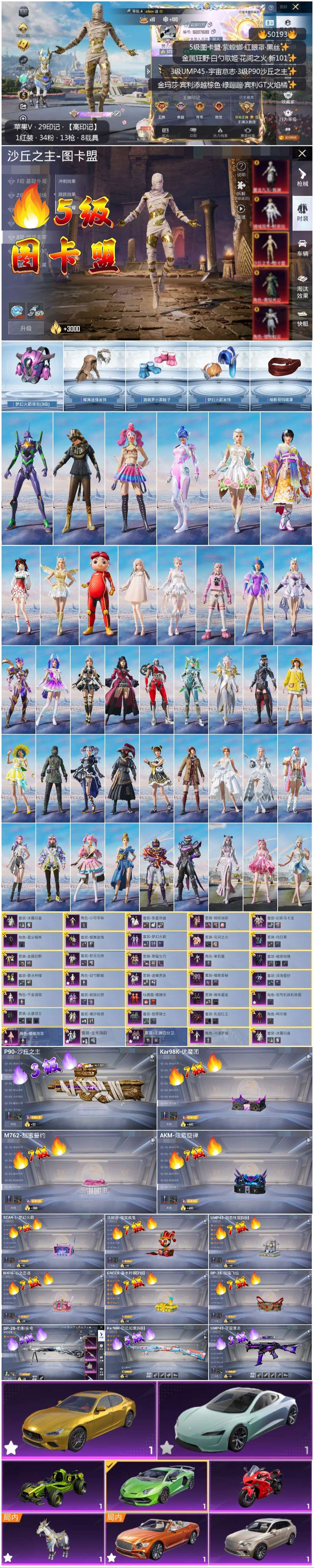 HPSJ3405783和平精英账号详情图4 HPSJ3405783和平精英账号详情图4