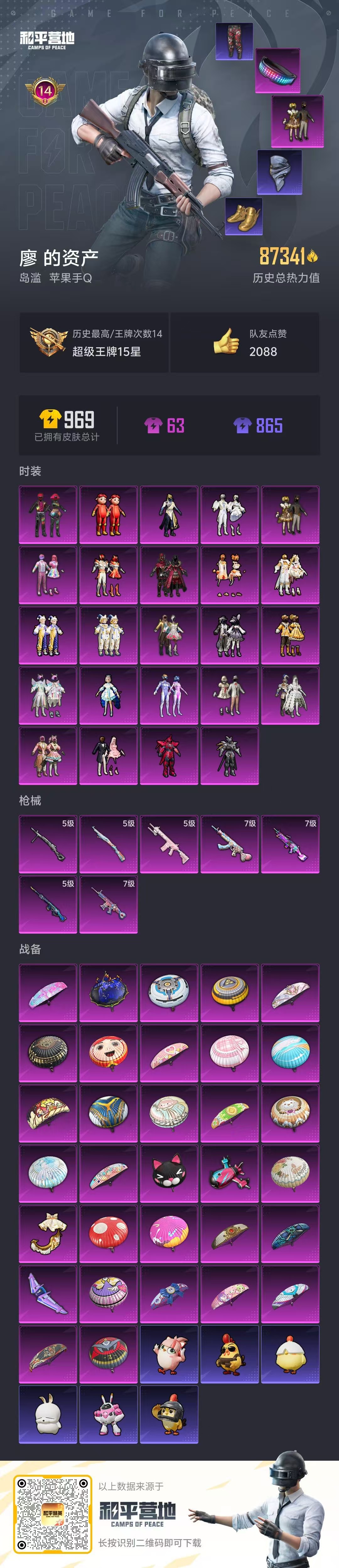 HPSJ3405832和平精英账号详情图3 HPSJ3405832和平精英账号详情图3