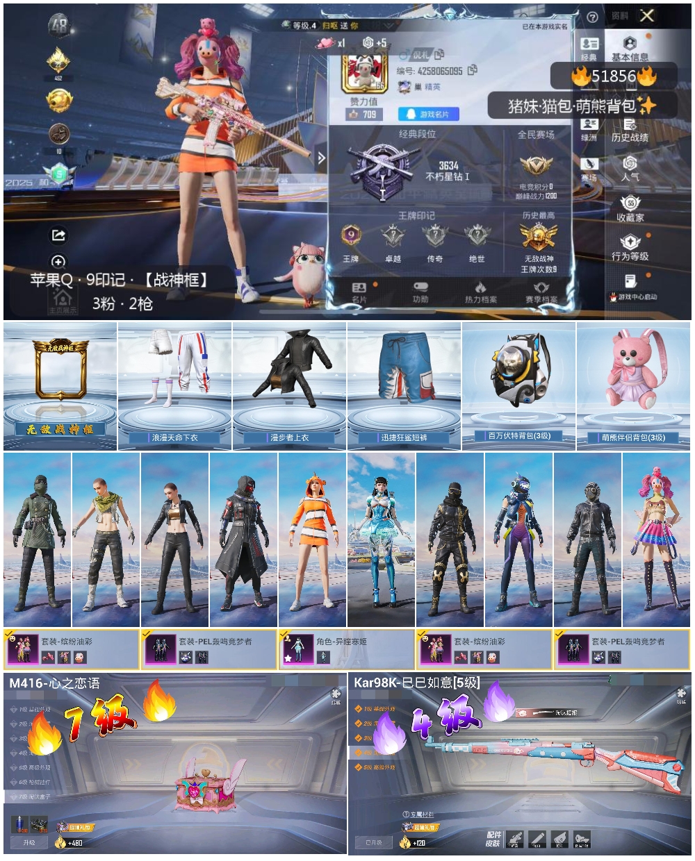 HPSJ3413005和平精英账号详情图3 HPSJ3413005和平精英账号详情图3