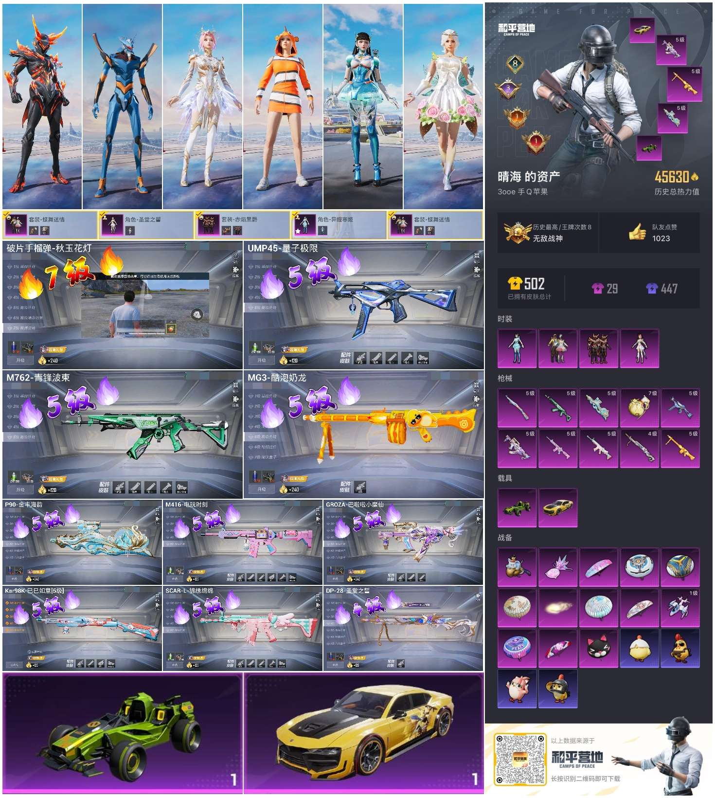 HPSJ3405757和平精英账号详情图5 HPSJ3405757和平精英账号详情图5