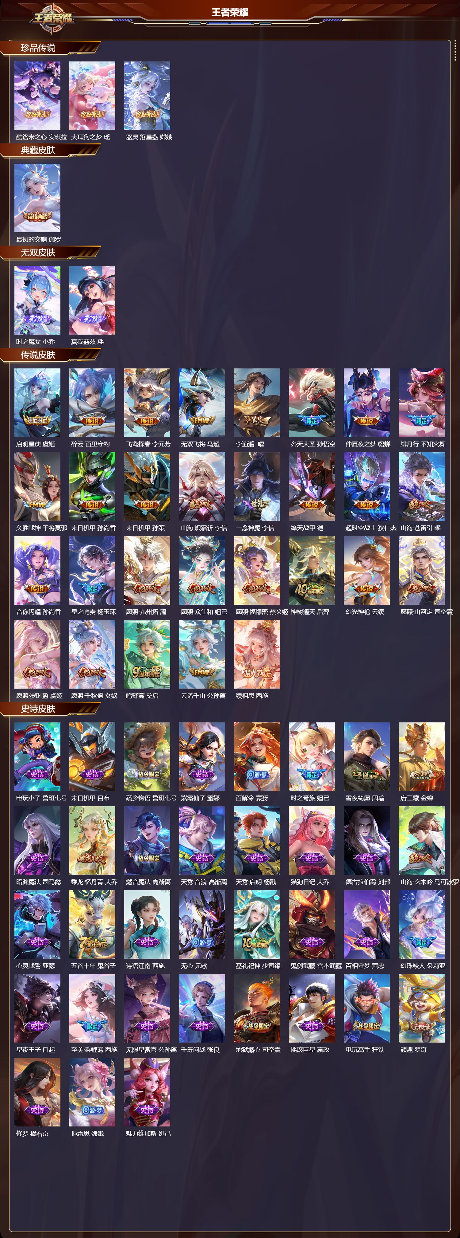 WZCMW416181王者荣耀账号详情图6