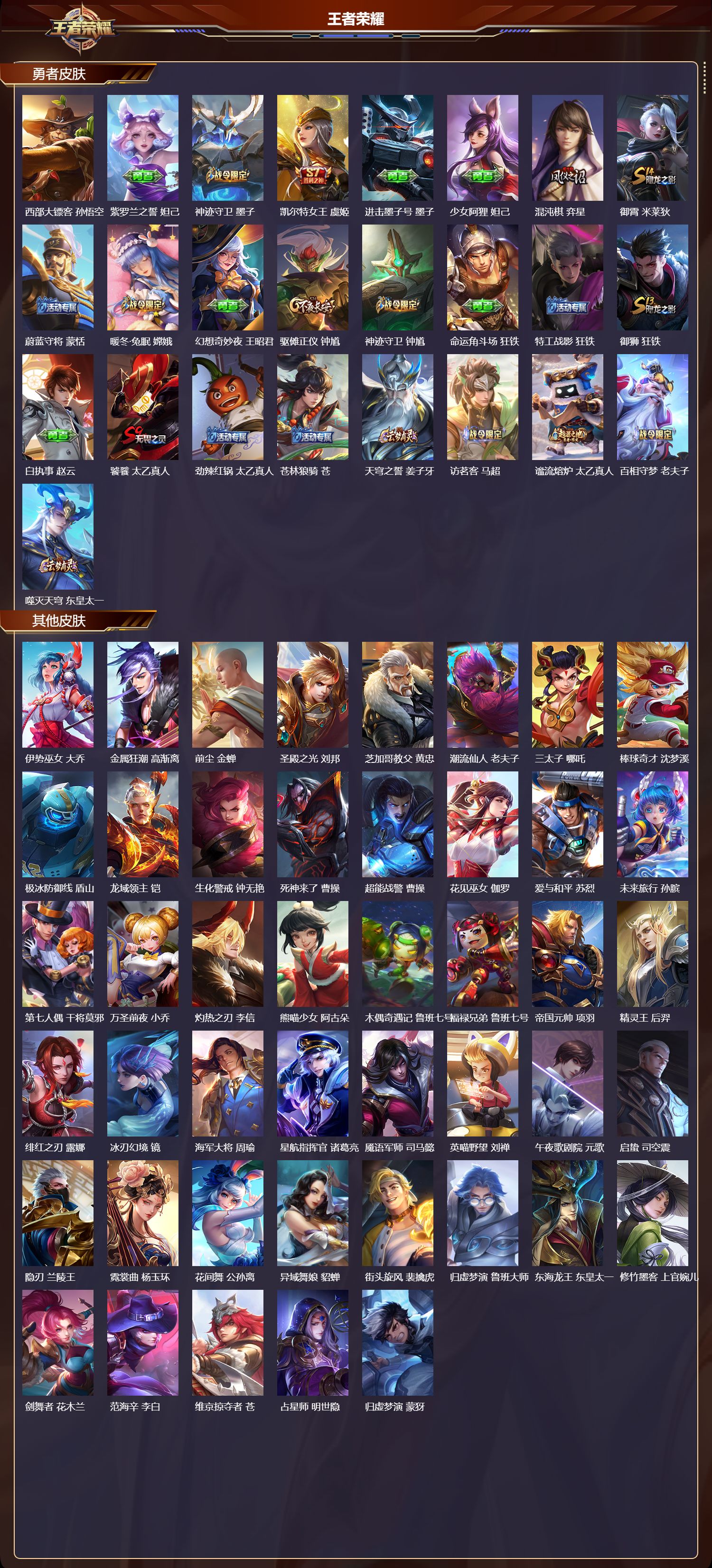 WZMK3482284王者荣耀账号详情图5