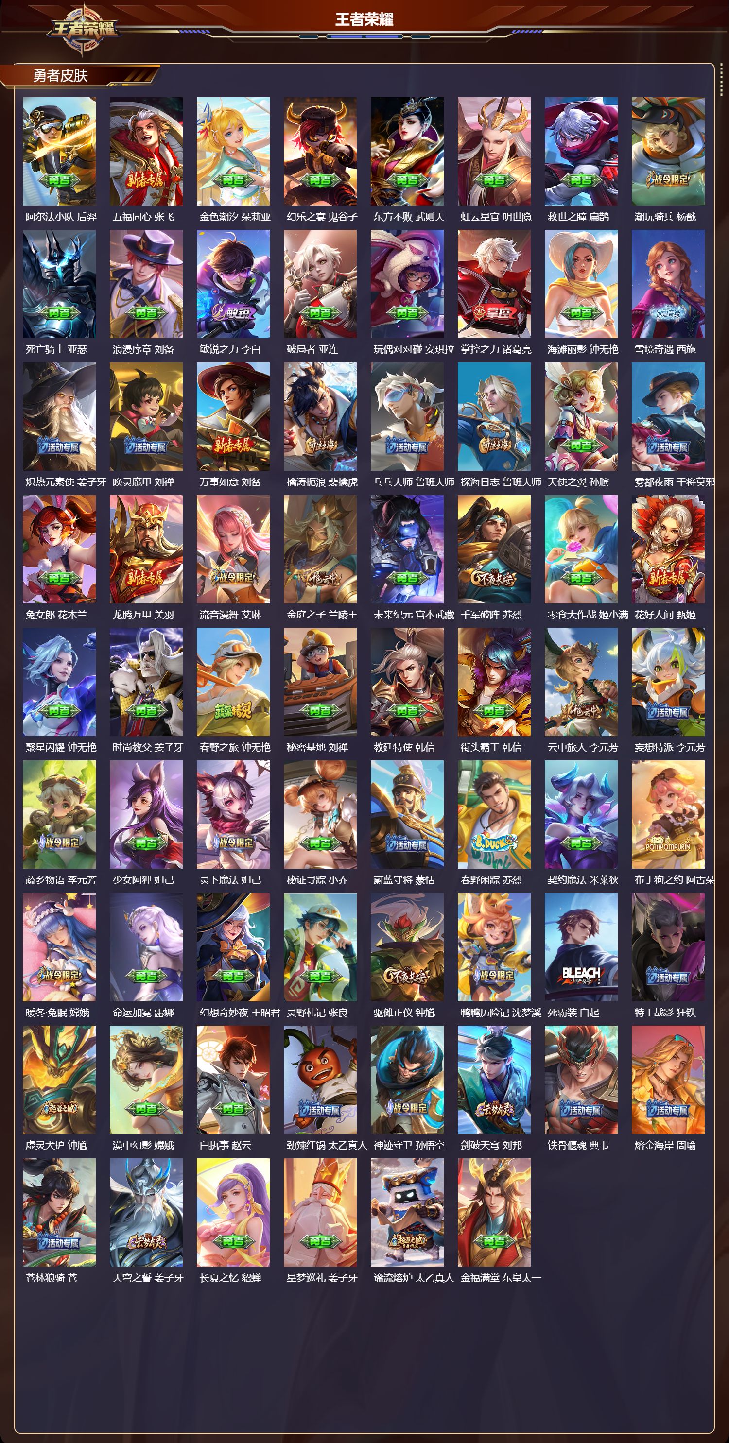 WZCMW416204王者荣耀账号详情图8