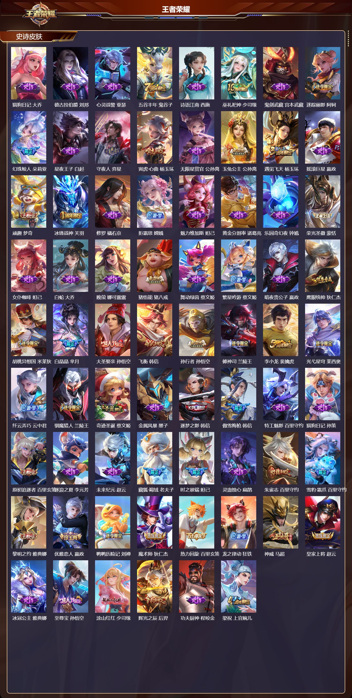 WZCMW416197王者荣耀账号详情图9