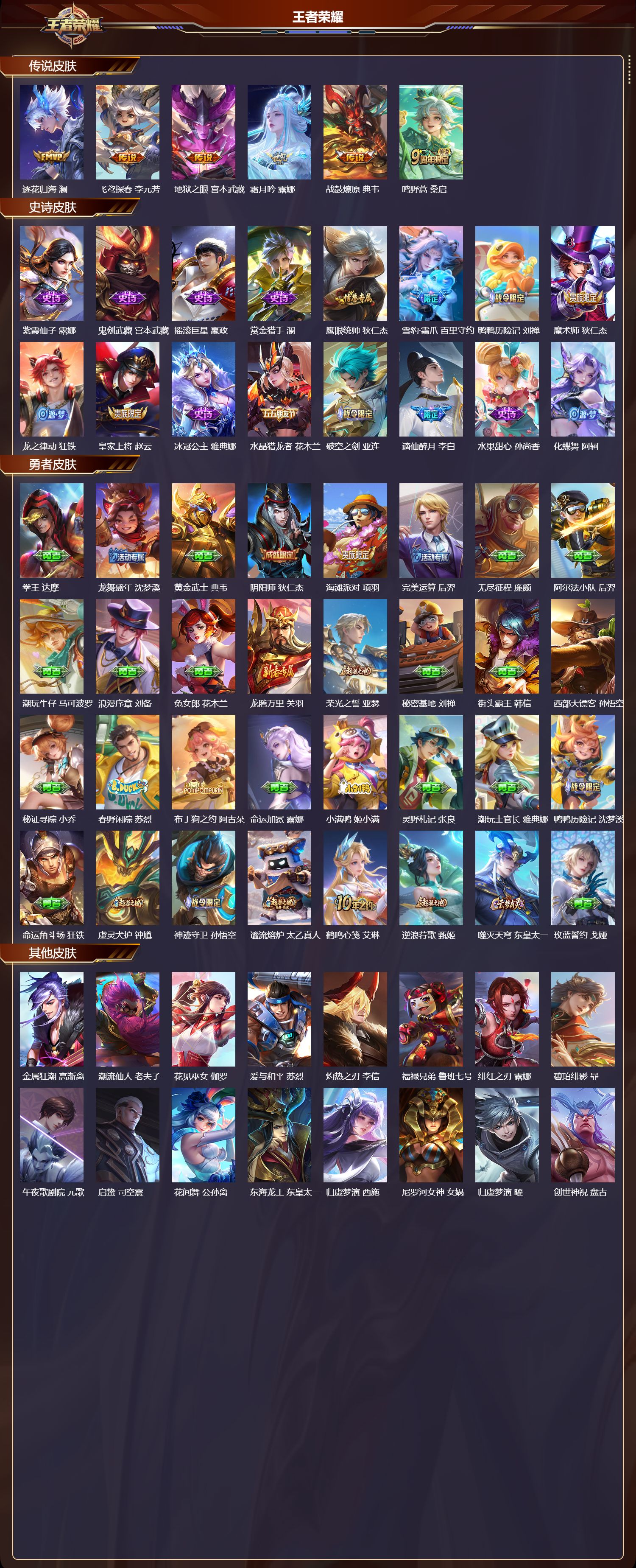 WZCMW416212王者荣耀账号详情图6