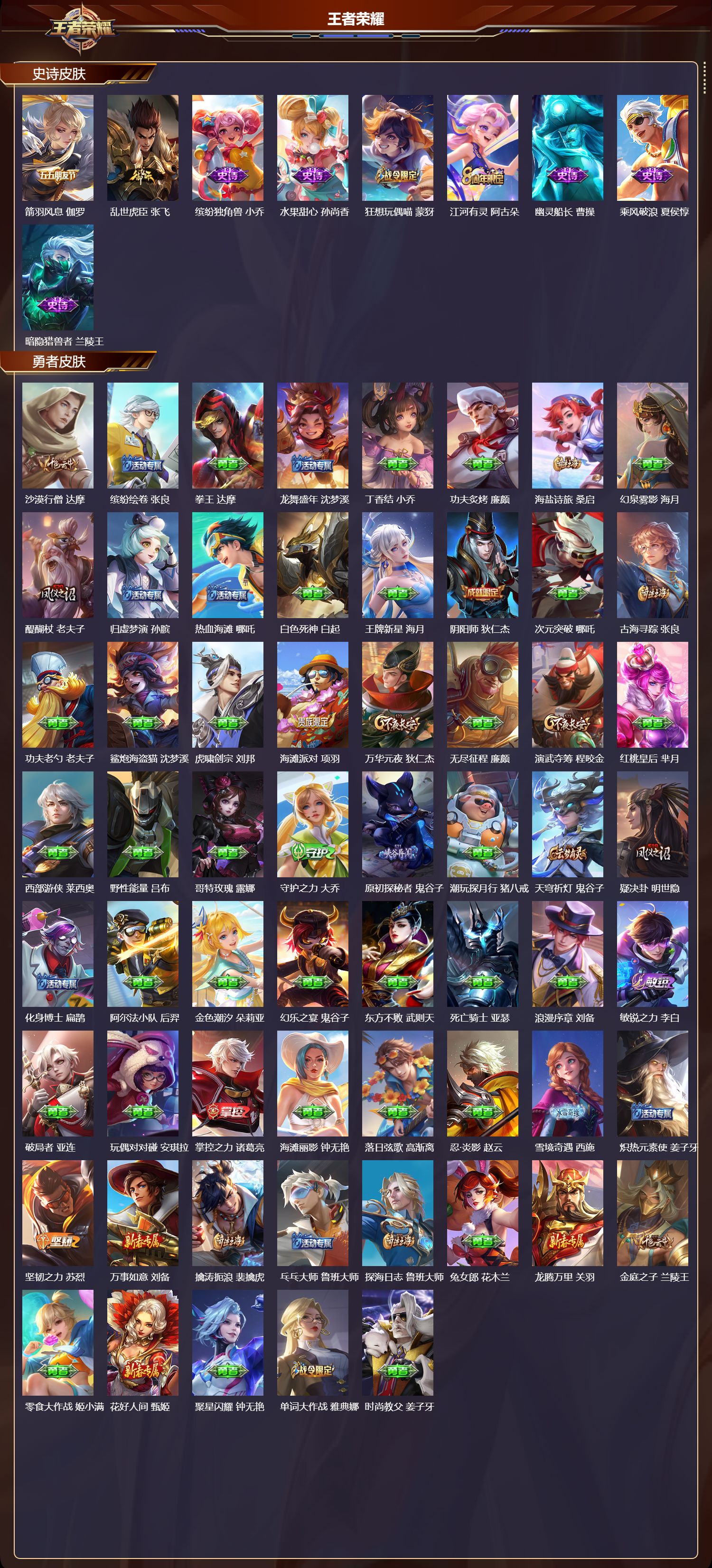 WZMK3482310王者荣耀账号详情图3 WZMK3482310王者荣耀账号详情图3