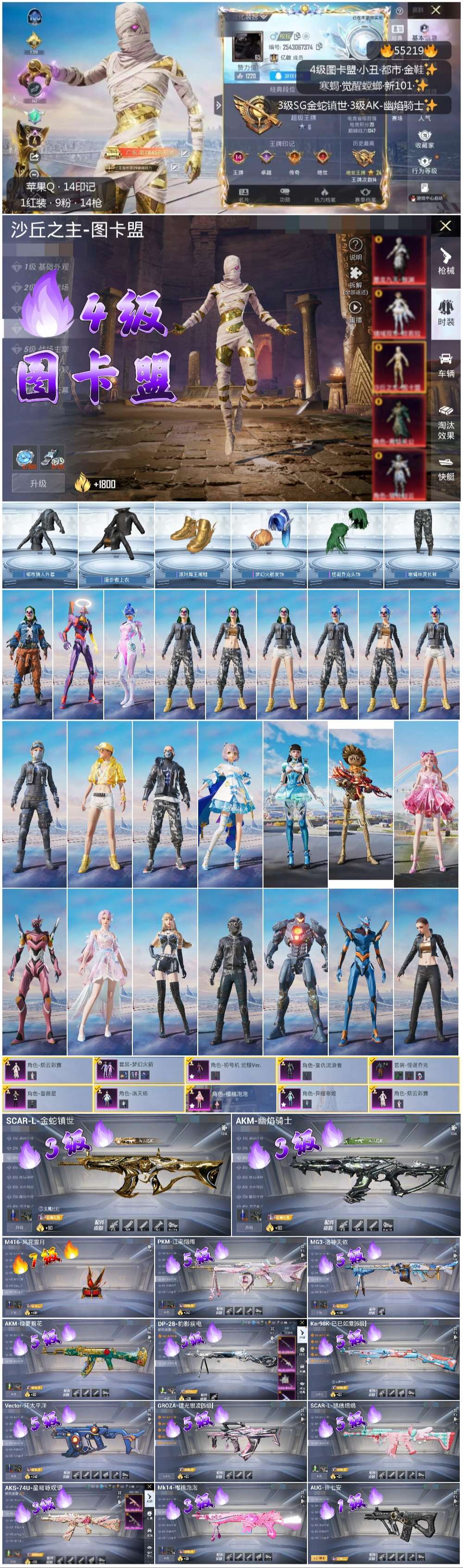 HPSJ3453763和平精英账号详情图4 HPSJ3453763和平精英账号详情图4