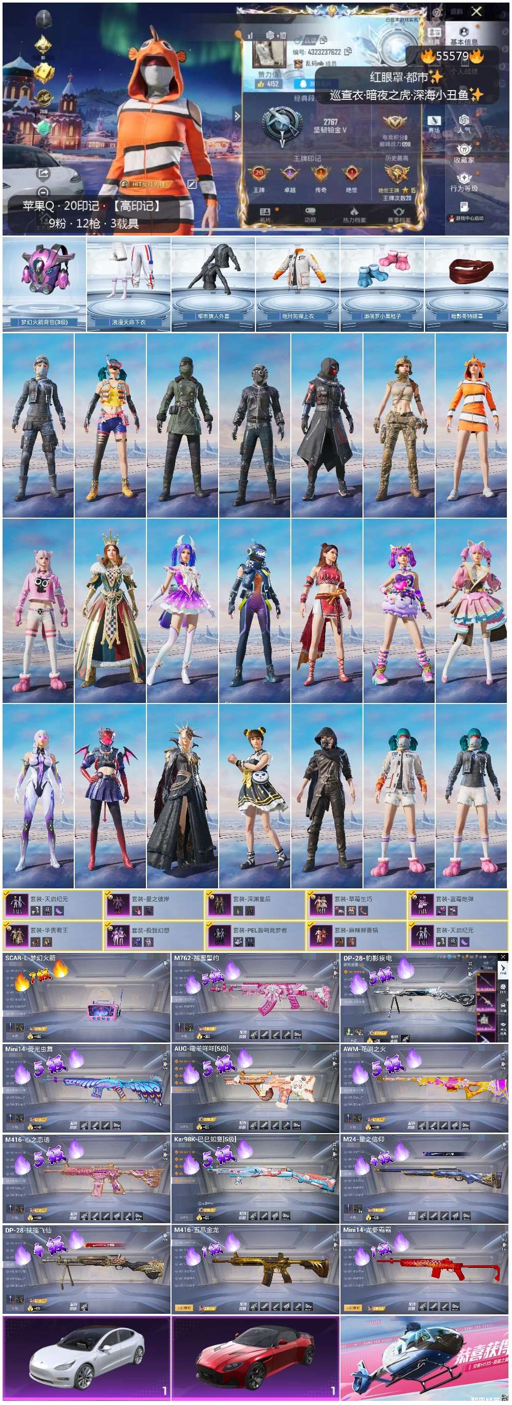 HPSJ43602和平精英账号详情图4