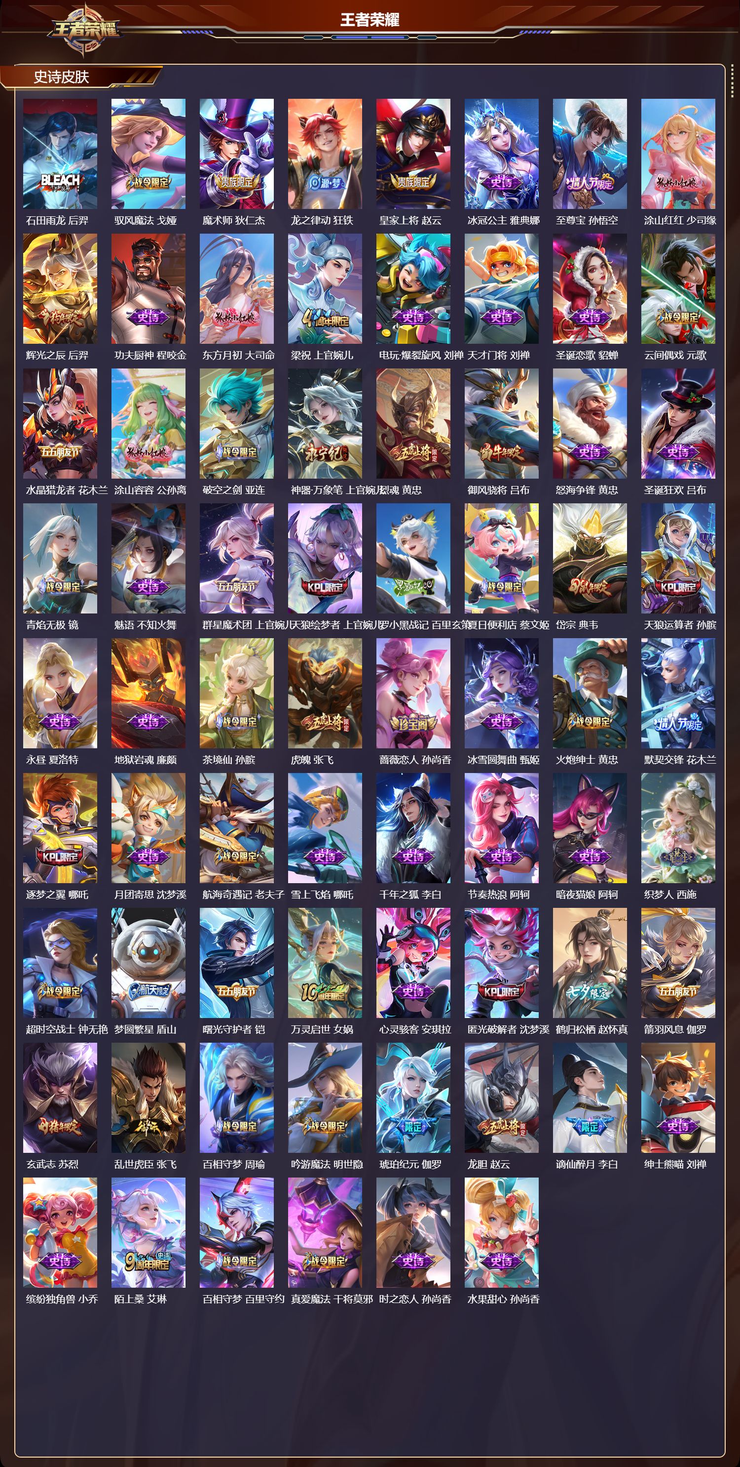 WZCMW416205王者荣耀账号详情图8