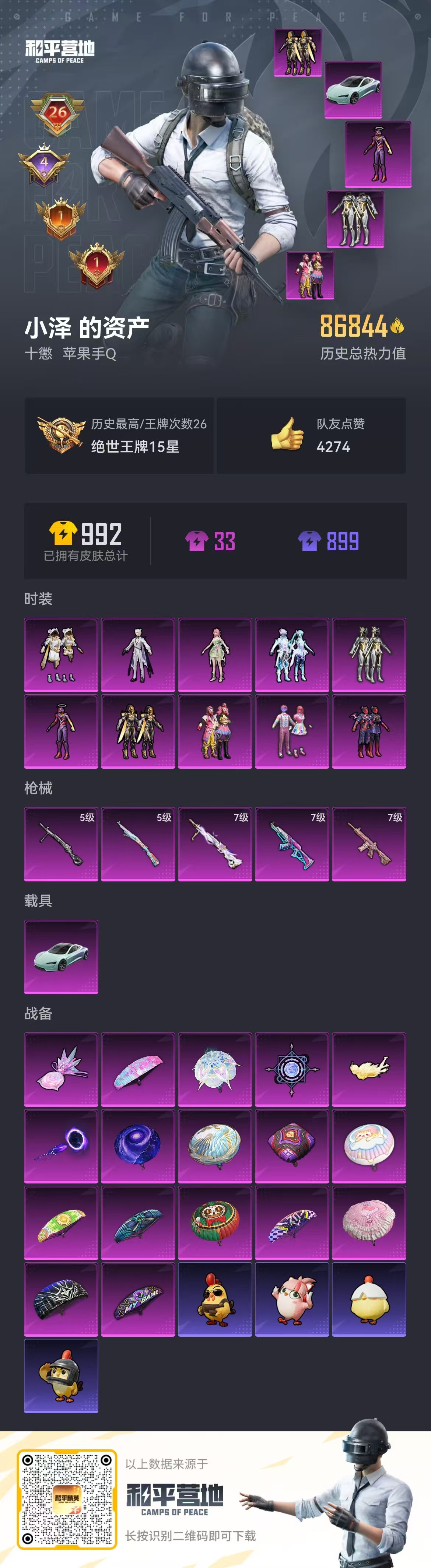 HPCMW410078和平精英账号详情图3 HPCMW410078和平精英账号详情图3