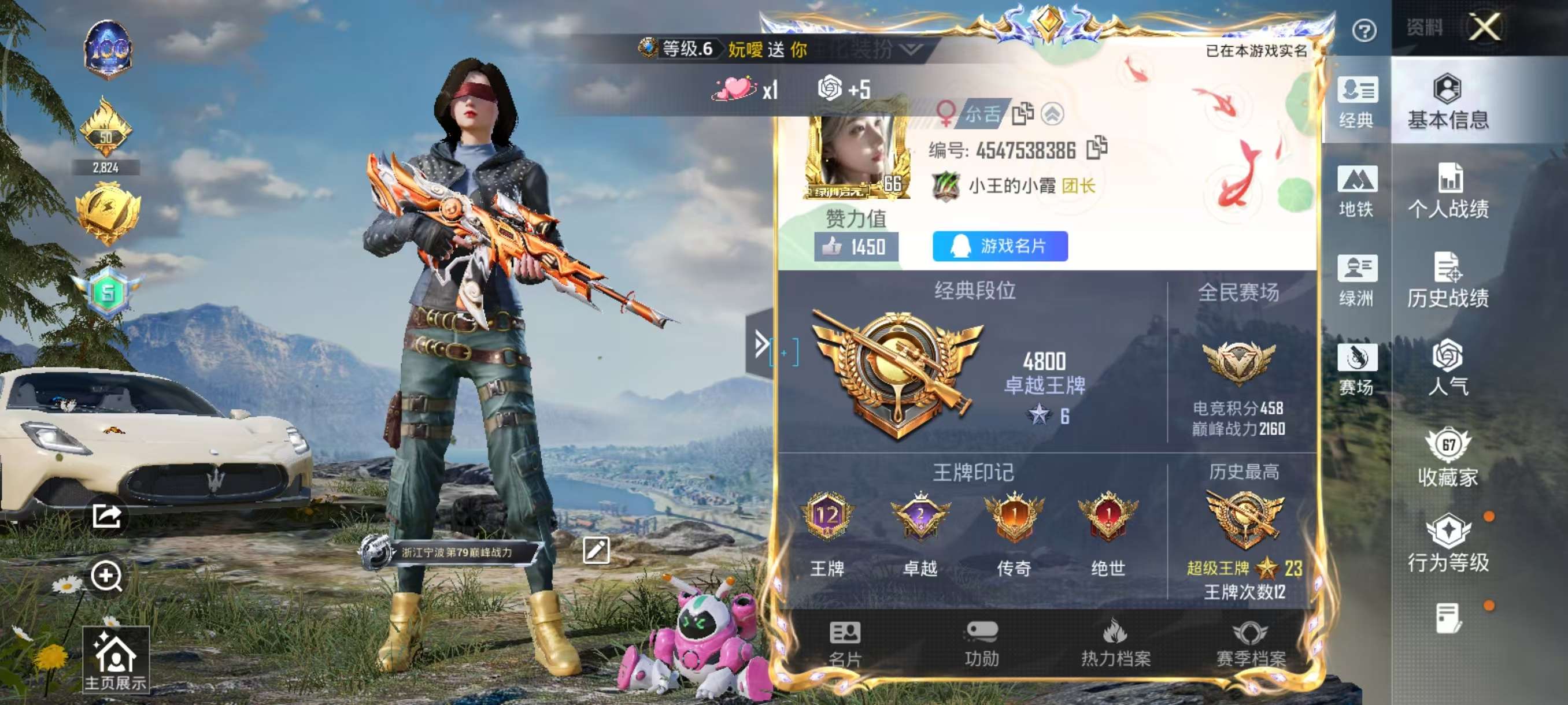 HPCMW410057和平精英账号详情图2