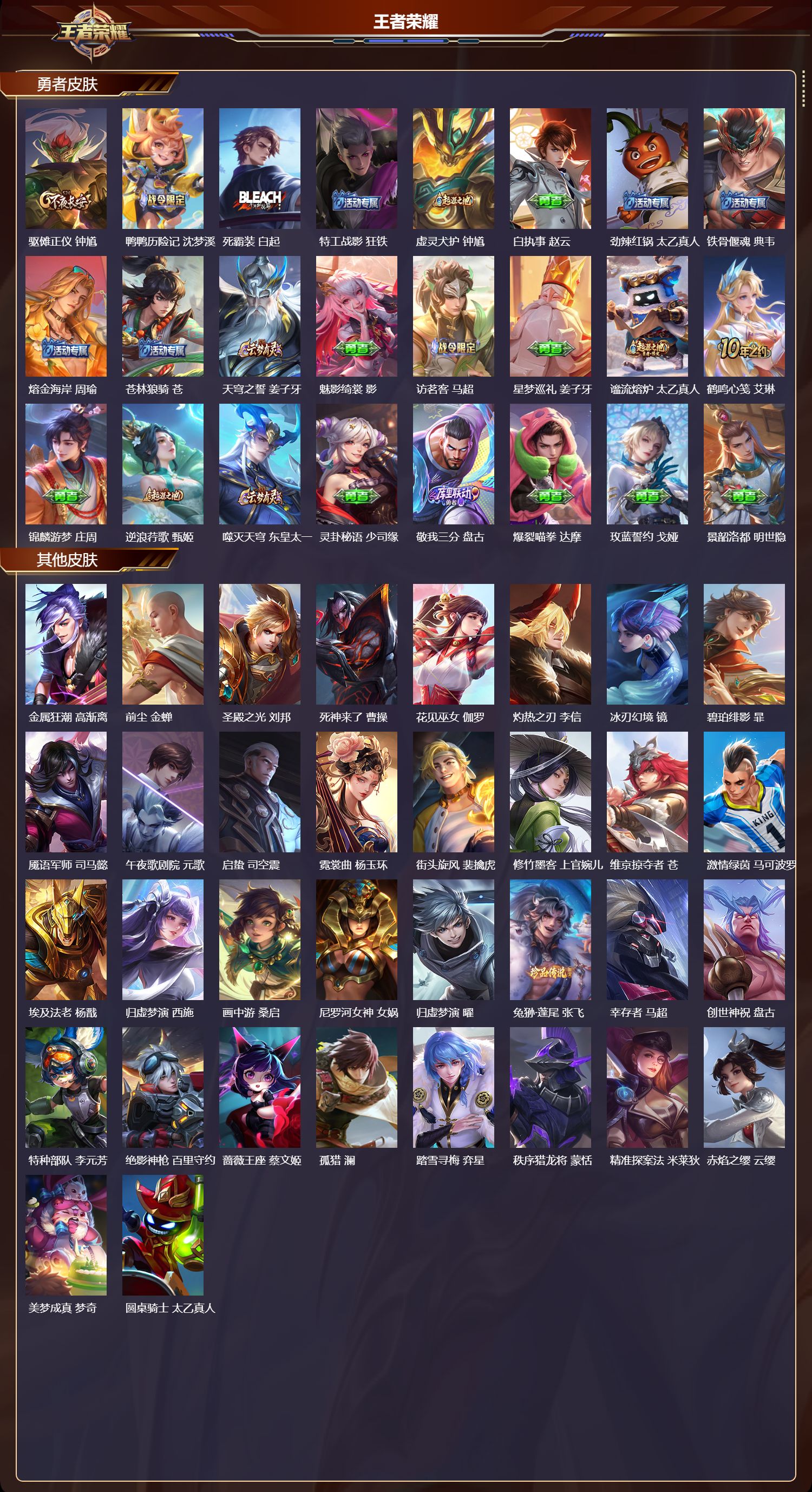 WZMK3482276王者荣耀账号详情图5