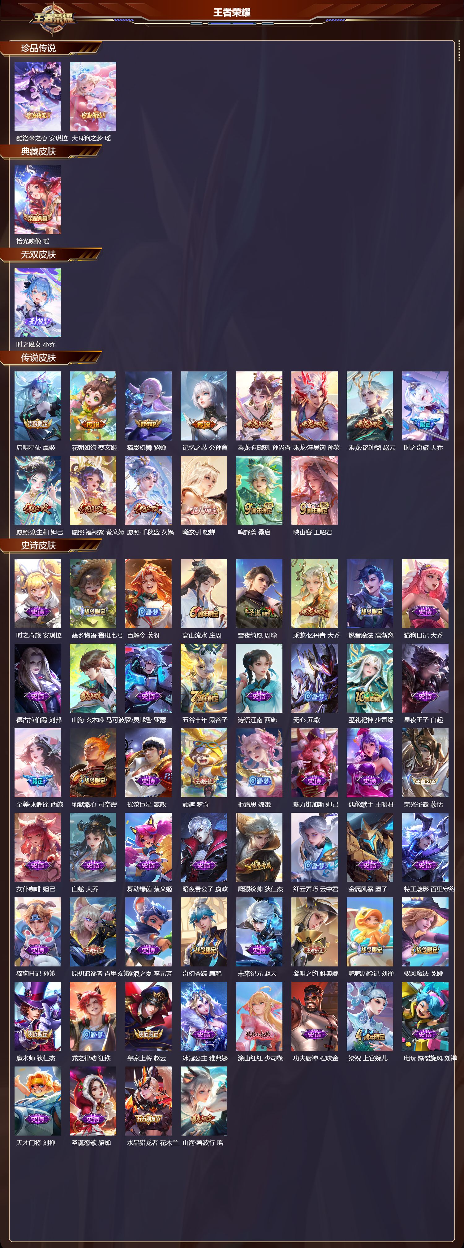 WZCMW416204王者荣耀账号详情图6