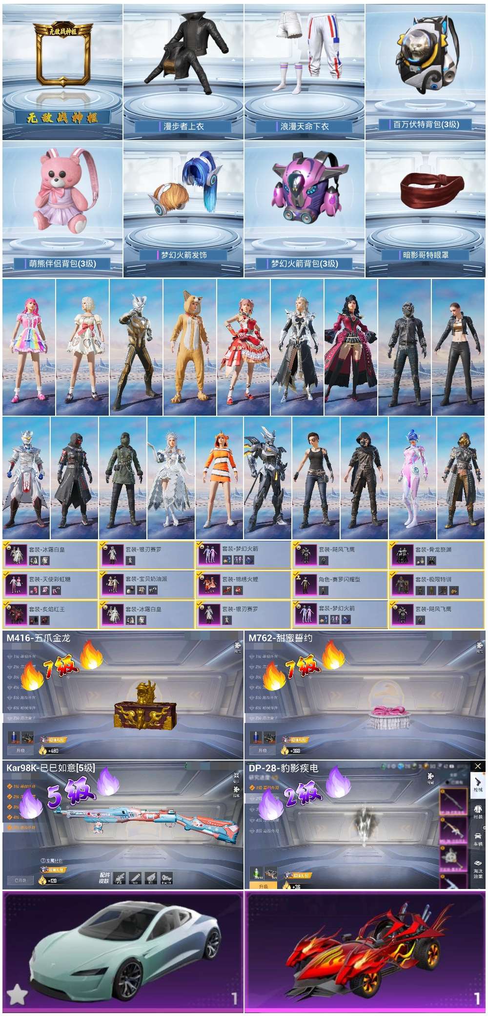 HPSJ3453746和平精英账号详情图2 HPSJ3453746和平精英账号详情图2