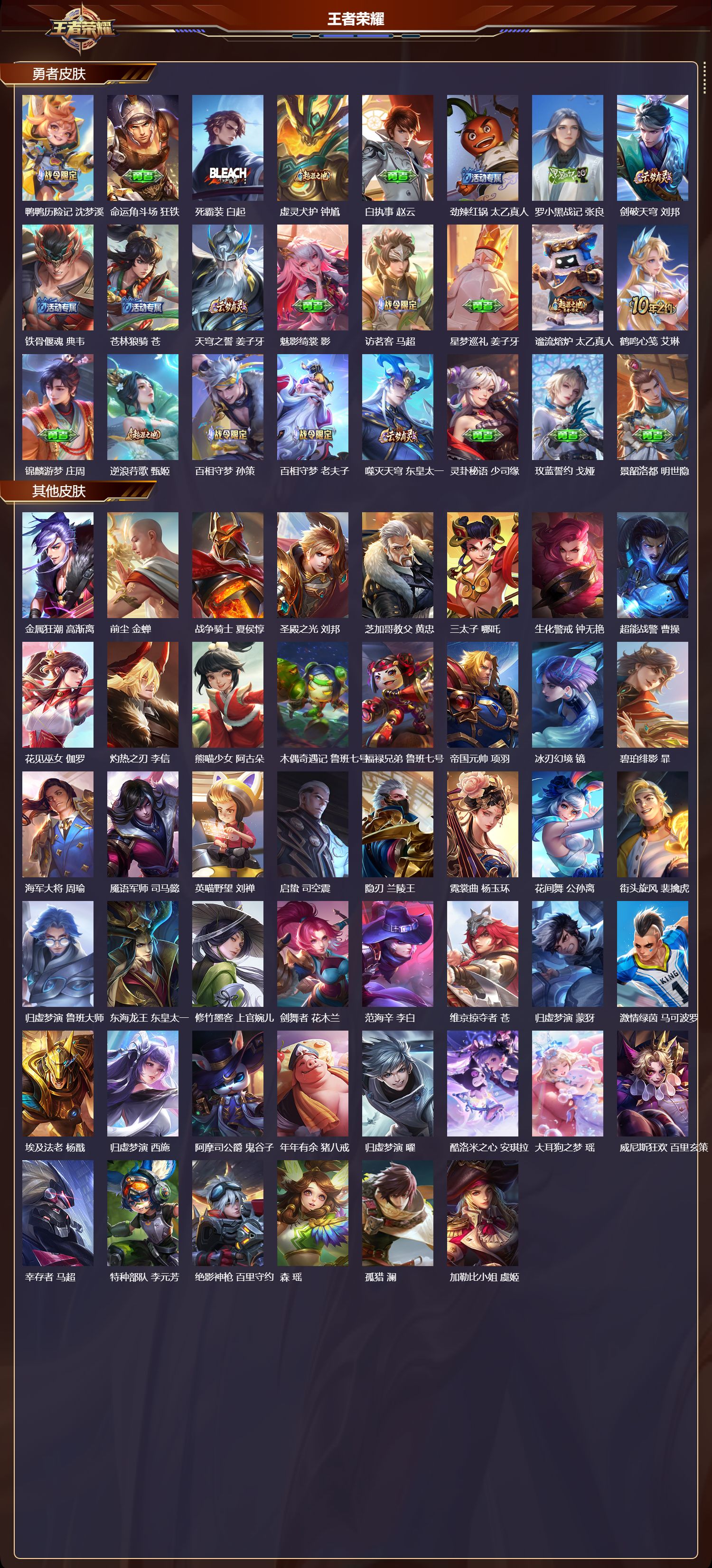 WZQM3482316王者荣耀账号详情图6