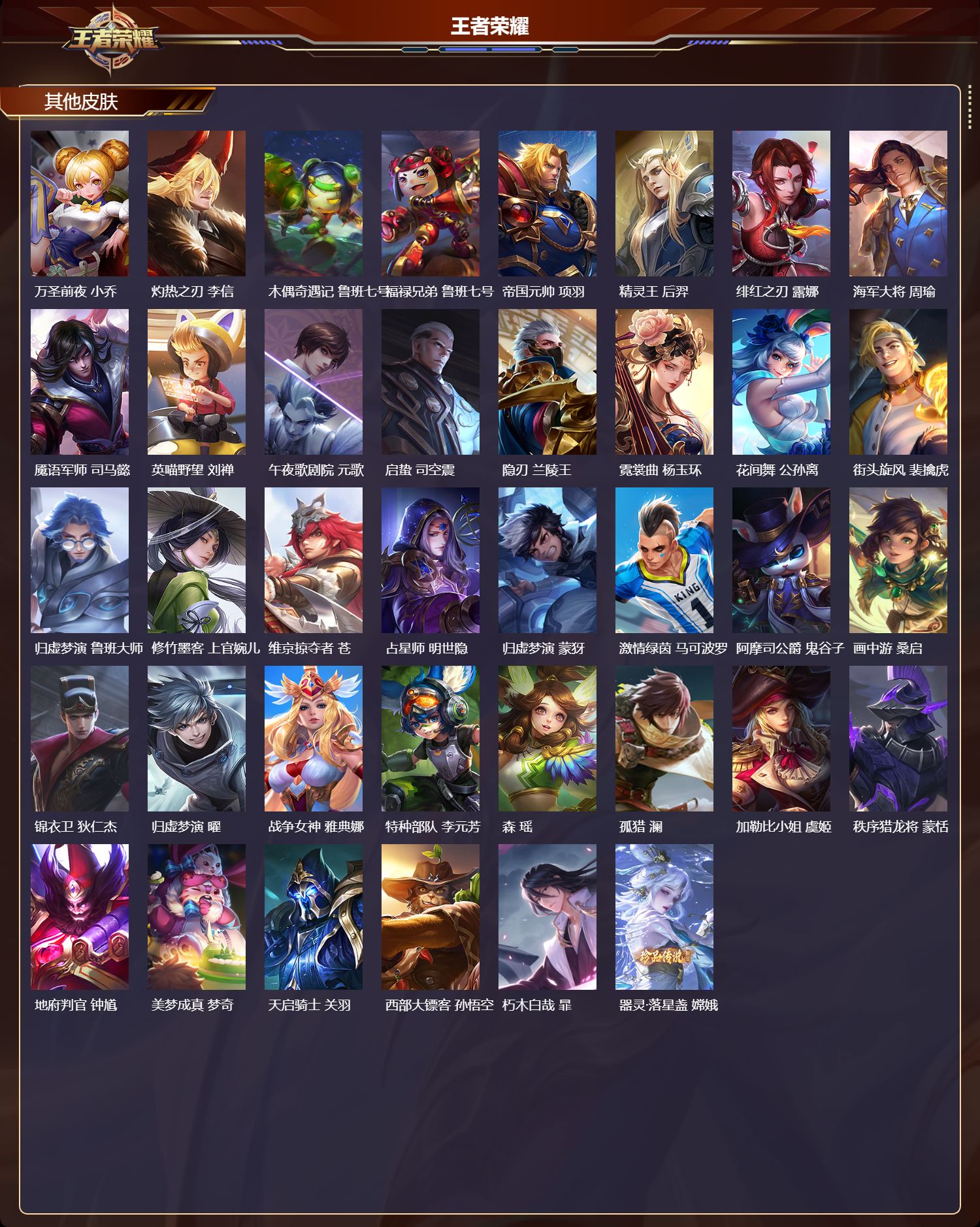 WZQM3482314王者荣耀账号详情图7