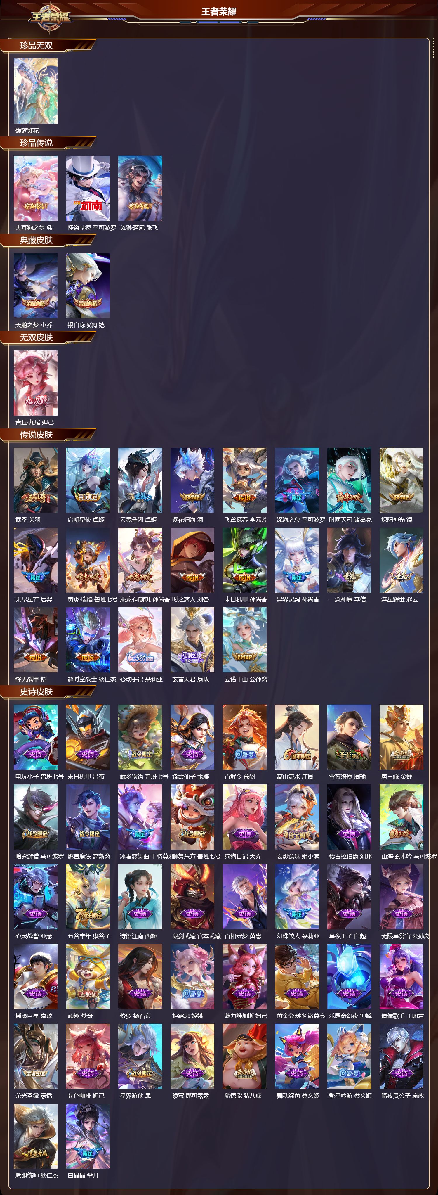 WZCMW416210王者荣耀账号详情图7