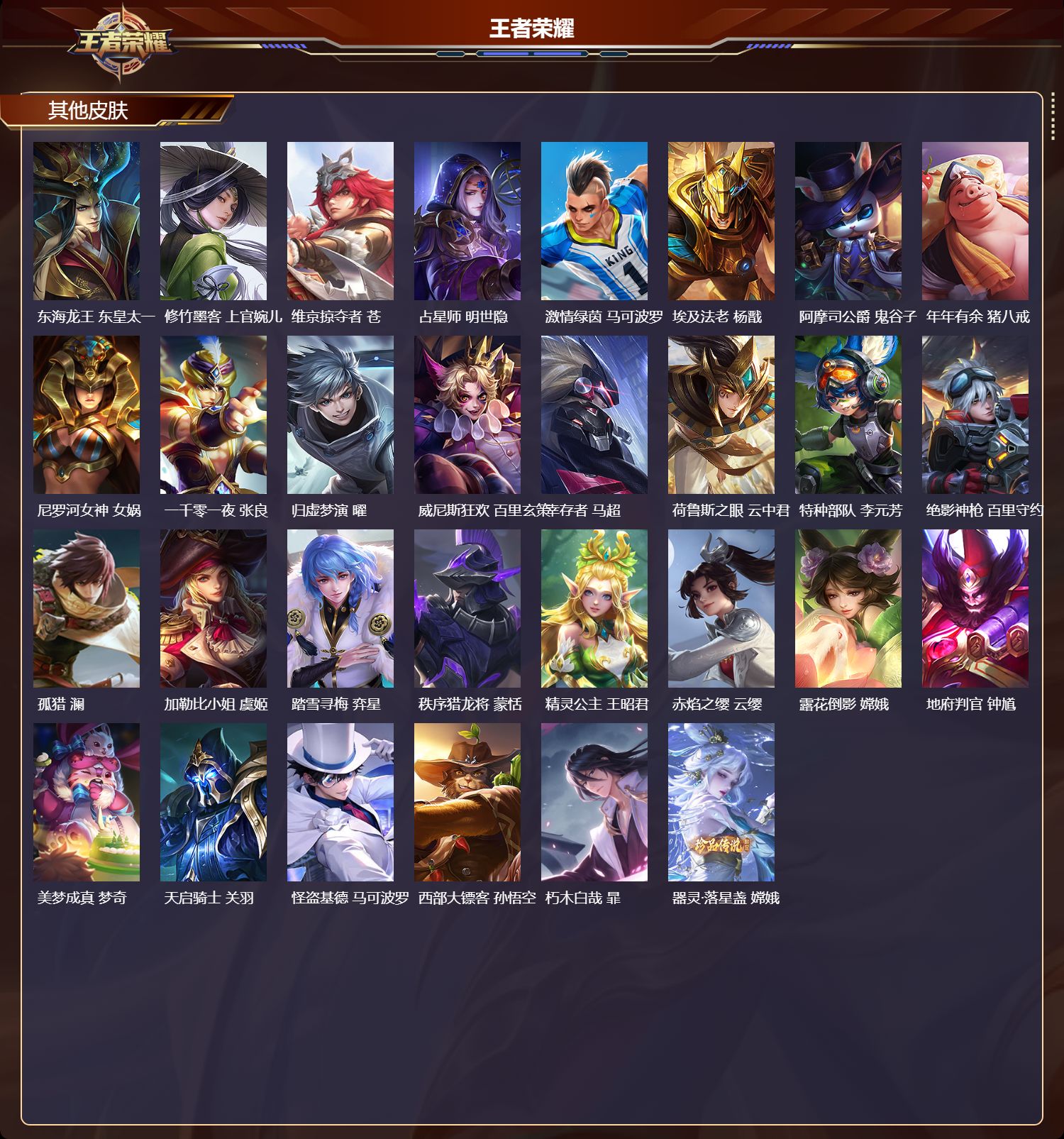 WZCMW3480934王者荣耀账号详情图21