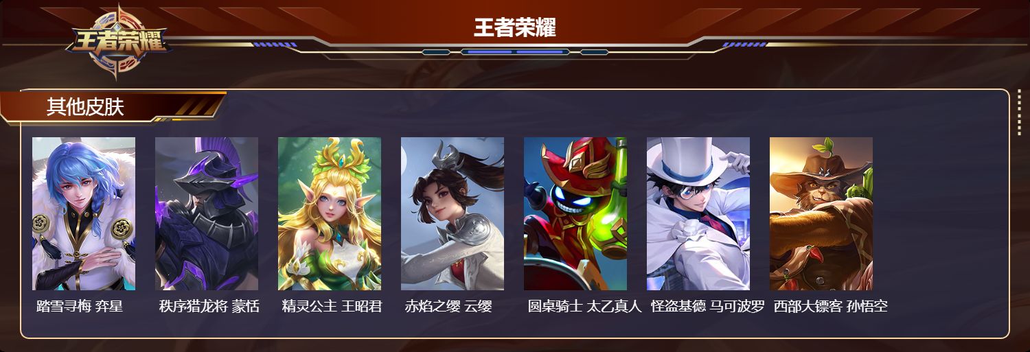 WZQM3482298王者荣耀账号详情图6