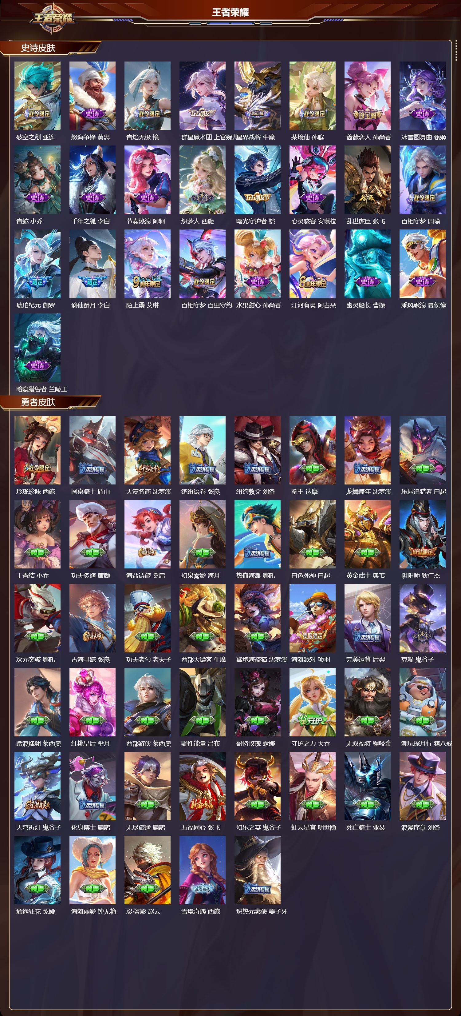 WZQM3482291王者荣耀账号详情图4 WZQM3482291王者荣耀账号详情图4