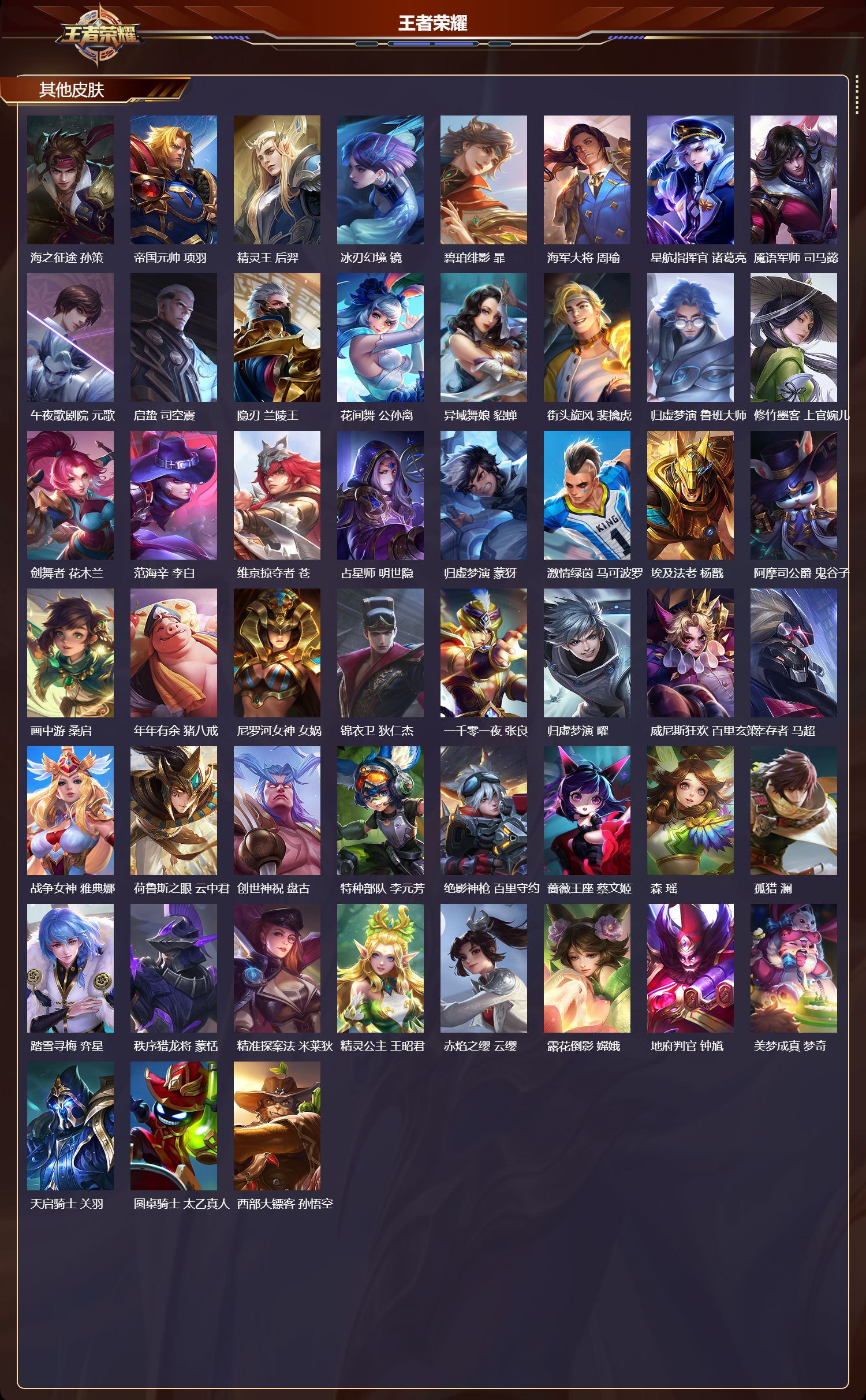 WZMK3482306王者荣耀账号详情图5 WZMK3482306王者荣耀账号详情图5