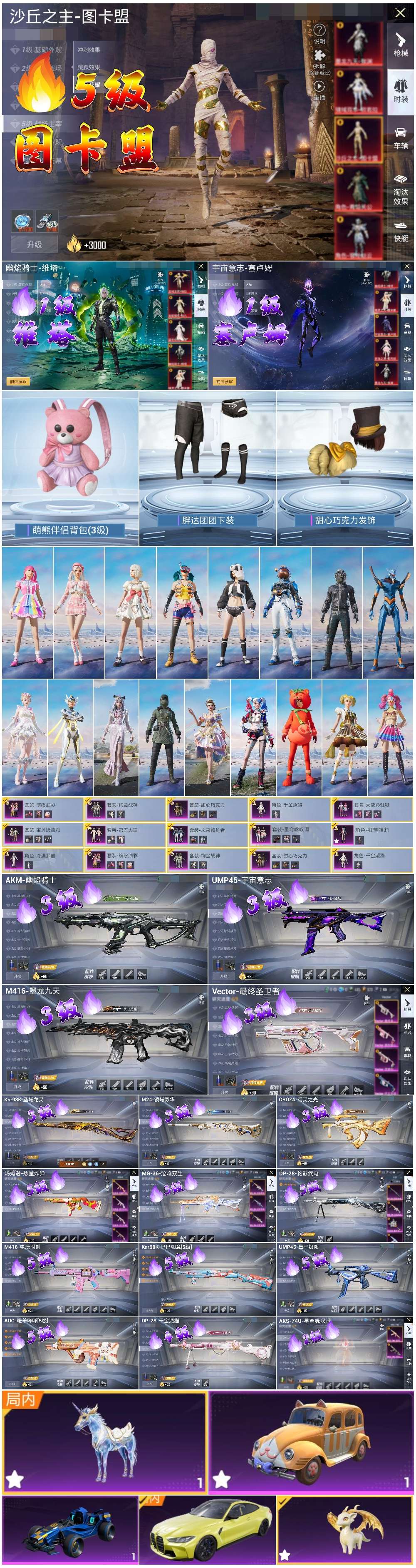 HPSJ3453930和平精英账号详情图2 HPSJ3453930和平精英账号详情图2