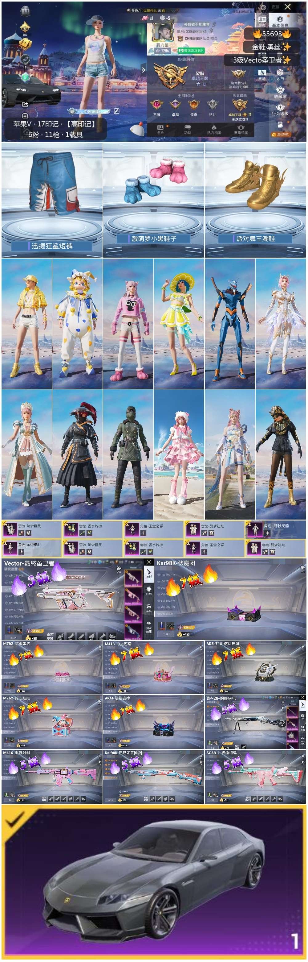 HPSJ3453756和平精英账号详情图4 HPSJ3453756和平精英账号详情图4