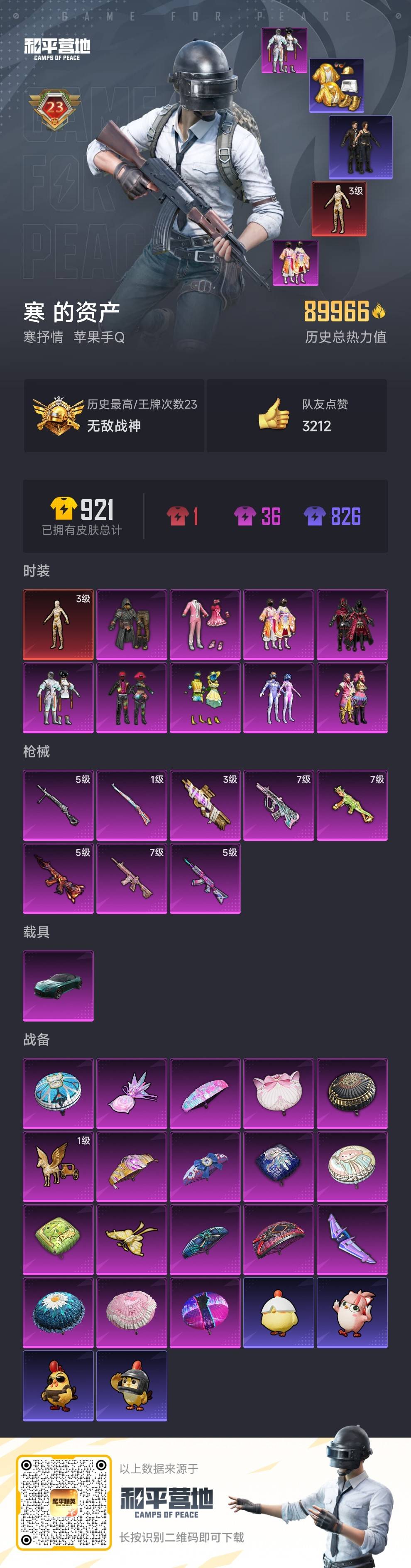 HPSJ45209和平精英账号详情图3 HPSJ45209和平精英账号详情图3