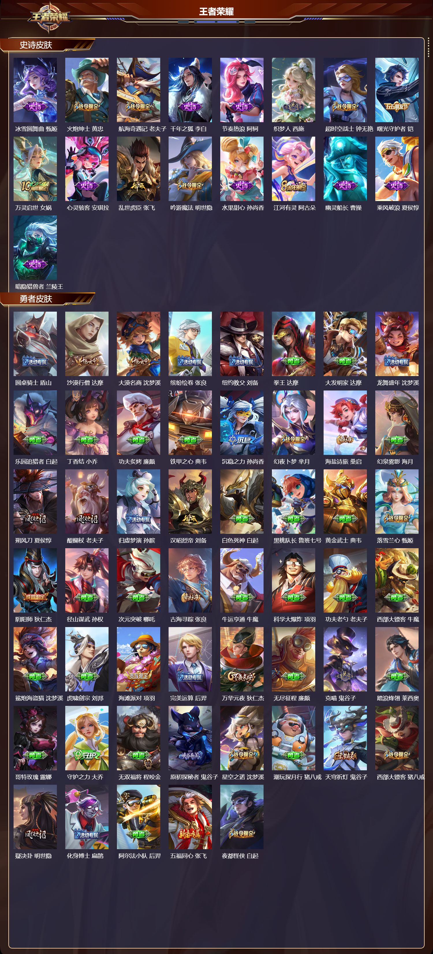 WZMK41337王者荣耀账号详情图3 WZMK41337王者荣耀账号详情图3