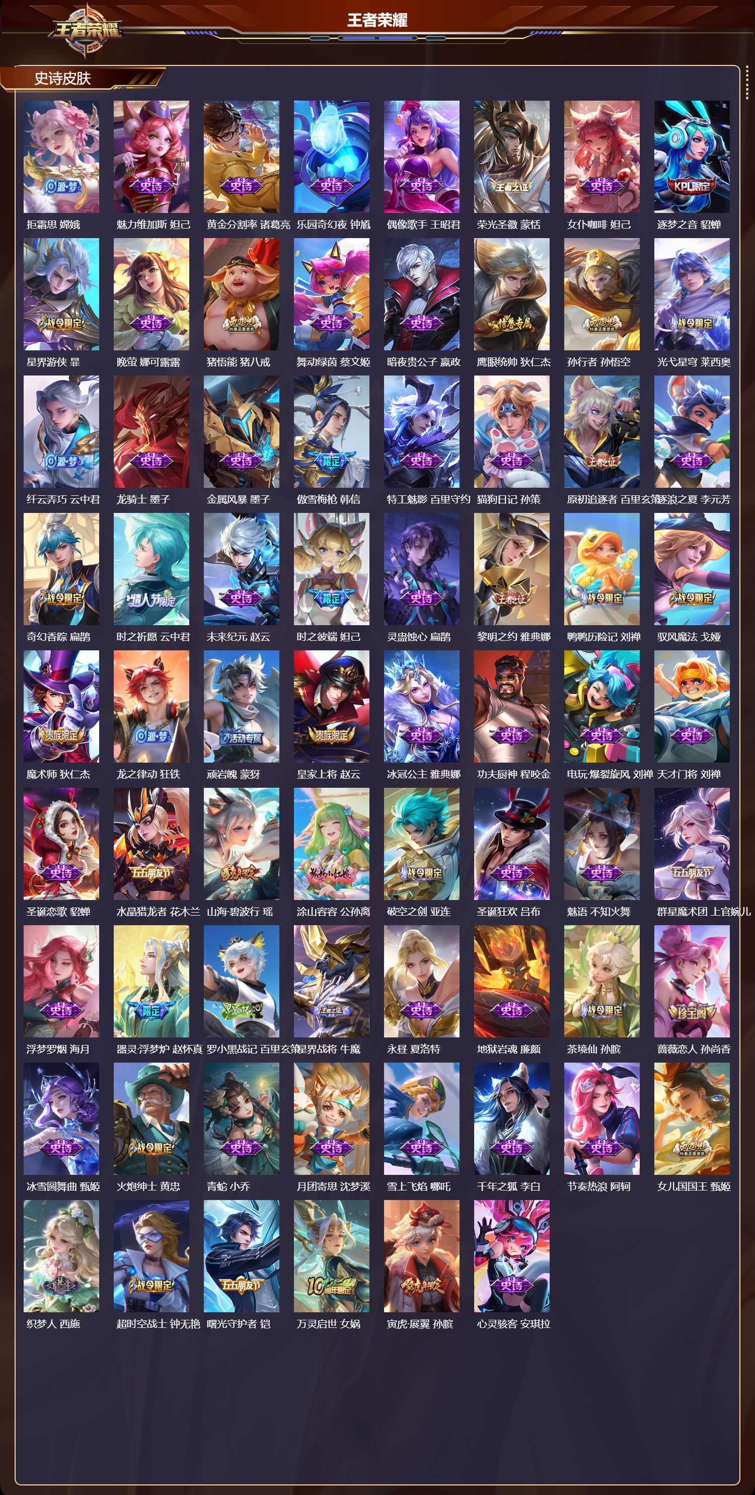 WZMK41354王者荣耀账号详情图3