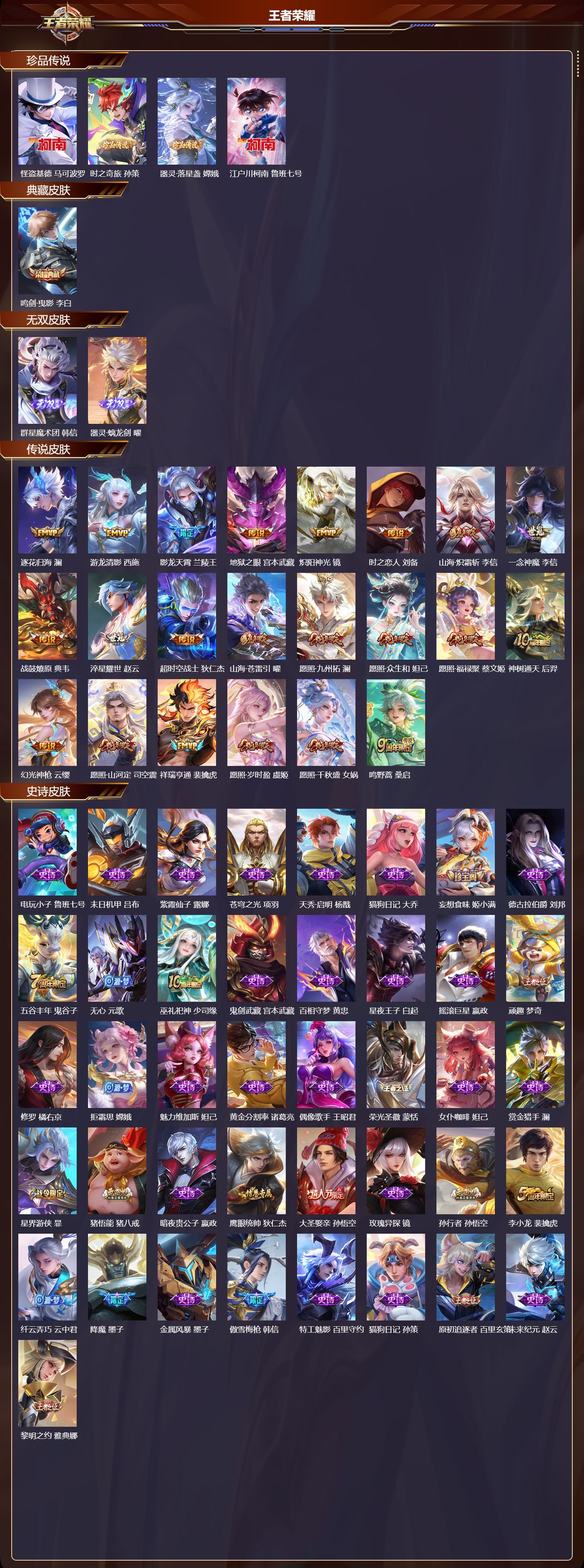 WZCMW416253王者荣耀账号详情图6