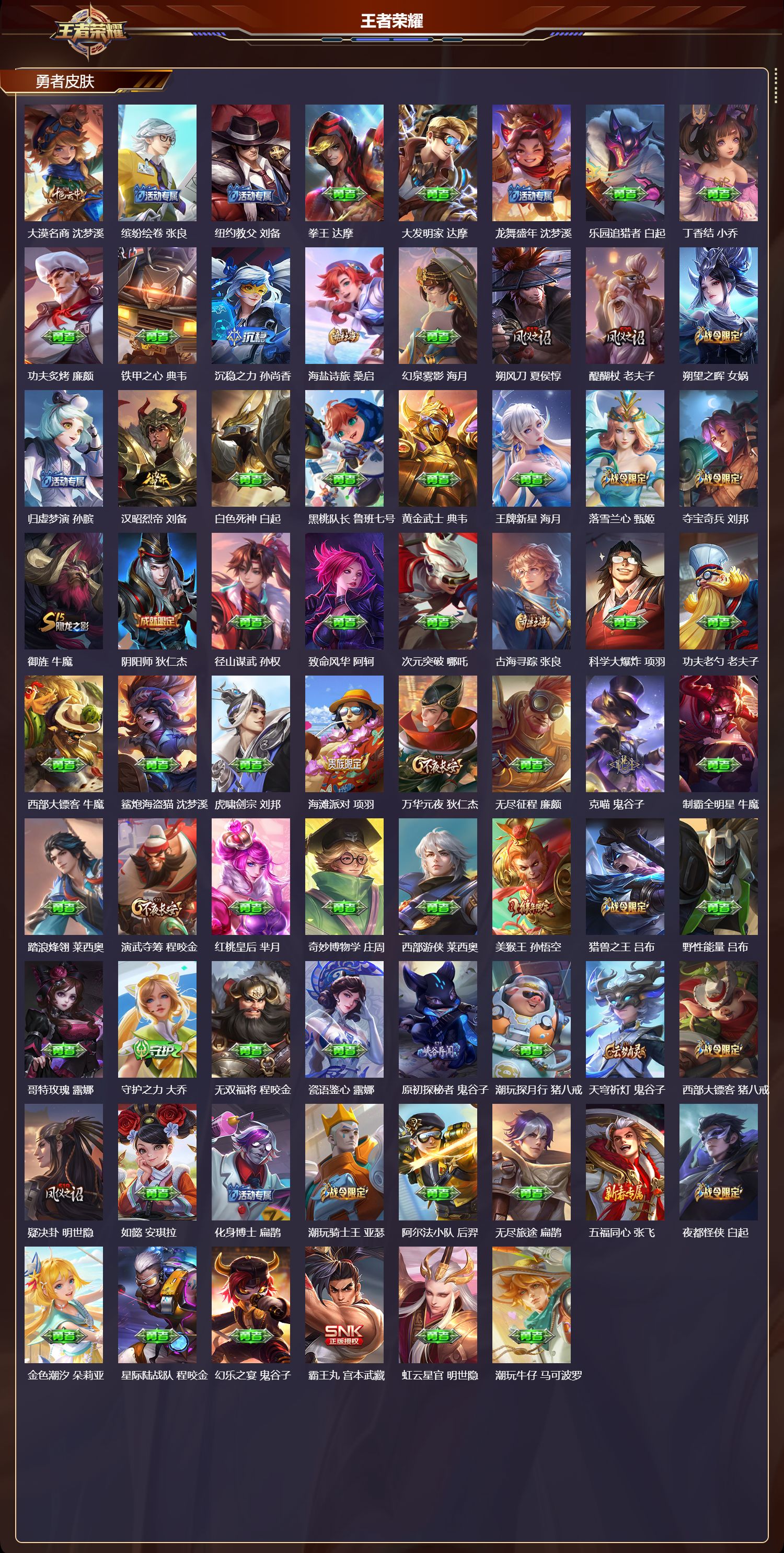 WZCMW416261王者荣耀账号详情图8