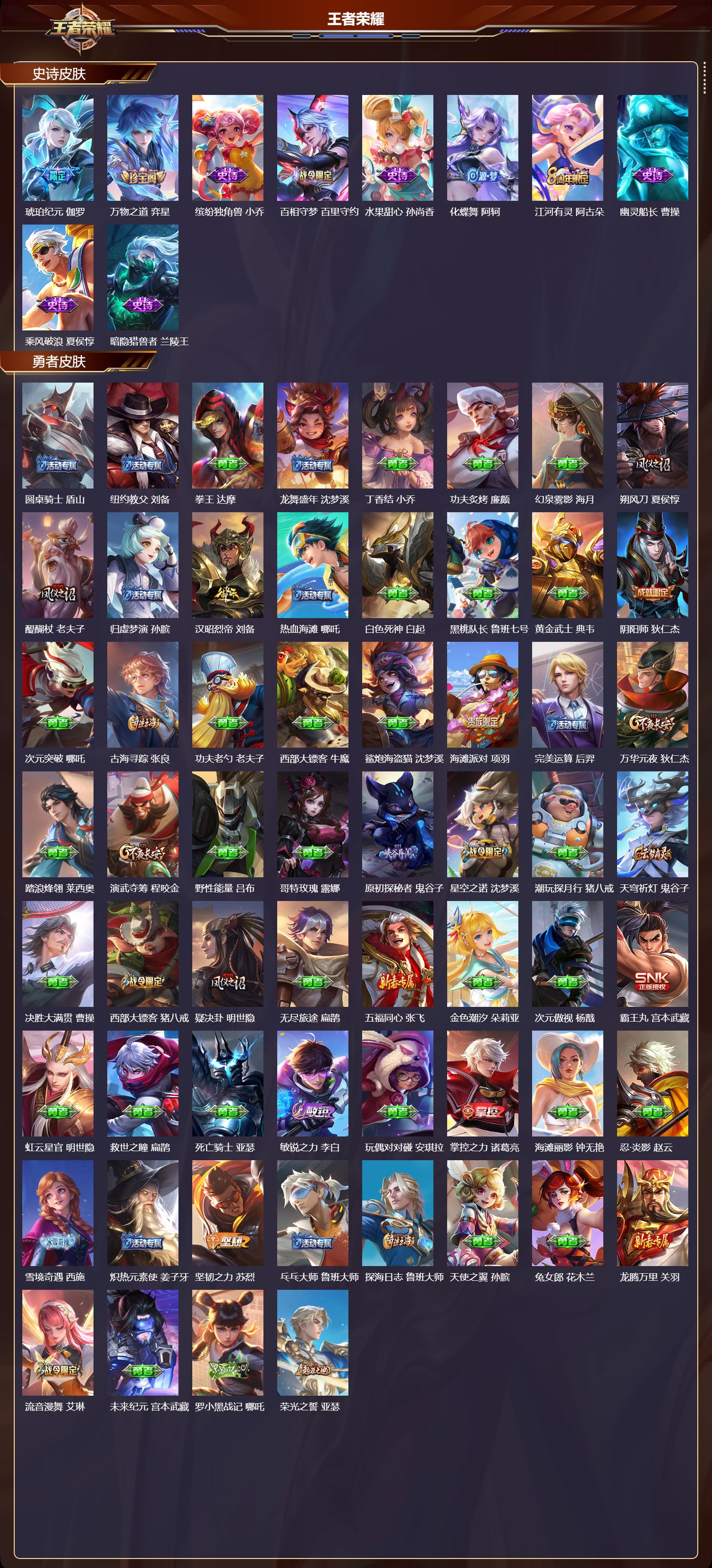 WZMK41334王者荣耀账号详情图3 WZMK41334王者荣耀账号详情图3