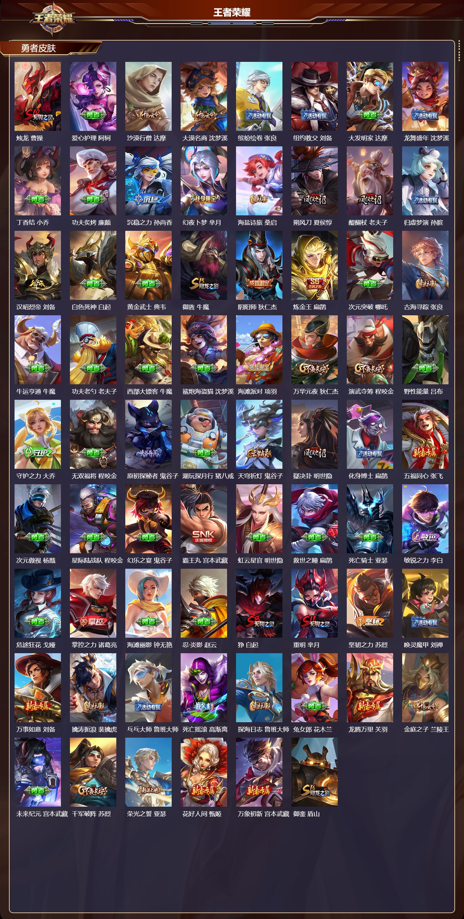 WZQM41389王者荣耀账号详情图4