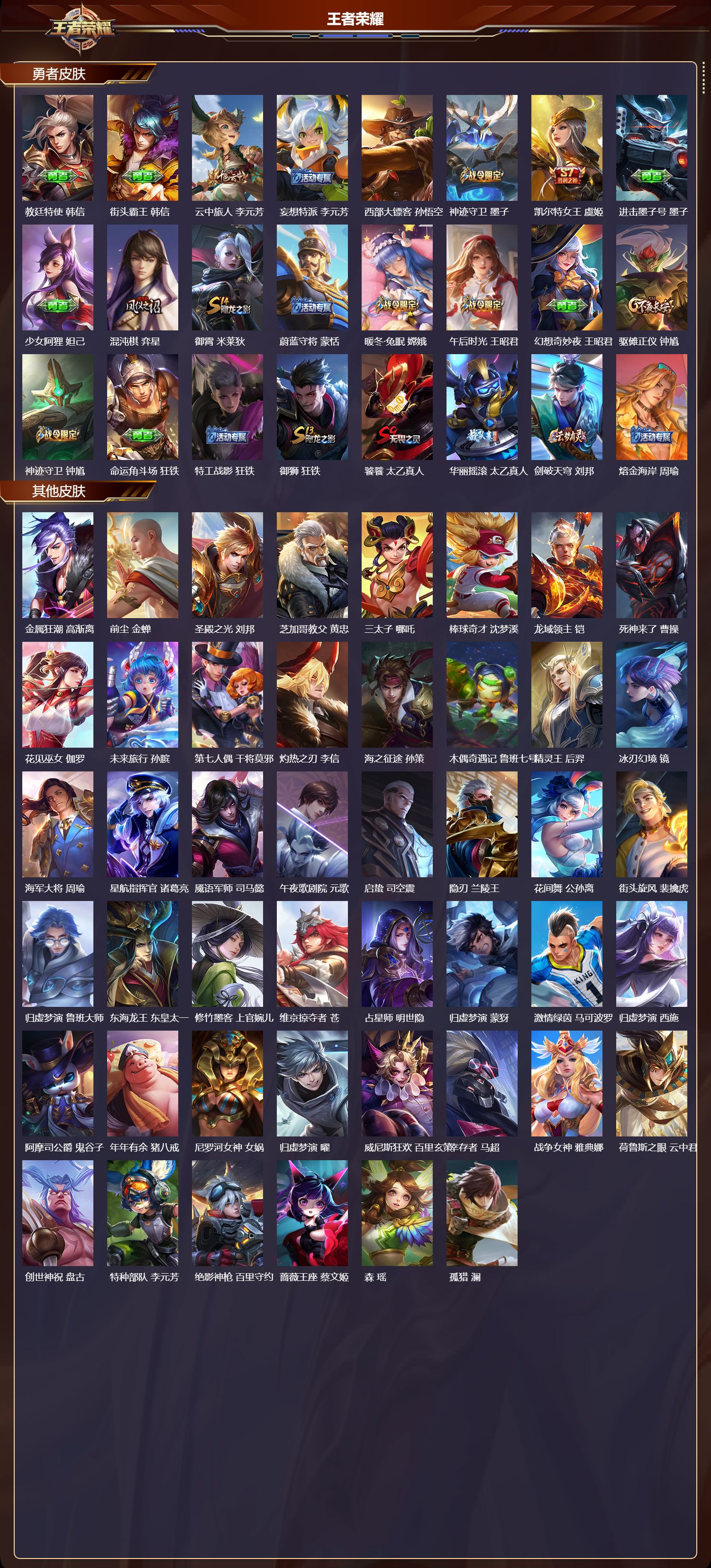 WZQM41344王者荣耀账号详情图6