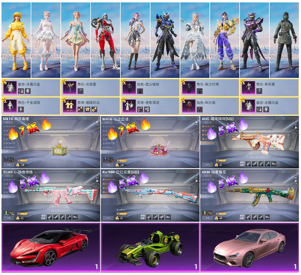 HPSJ45288和平精英账号详情图4