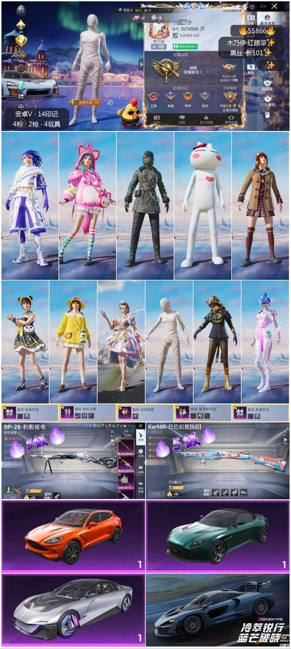 HPCMW410137和平精英账号详情图4