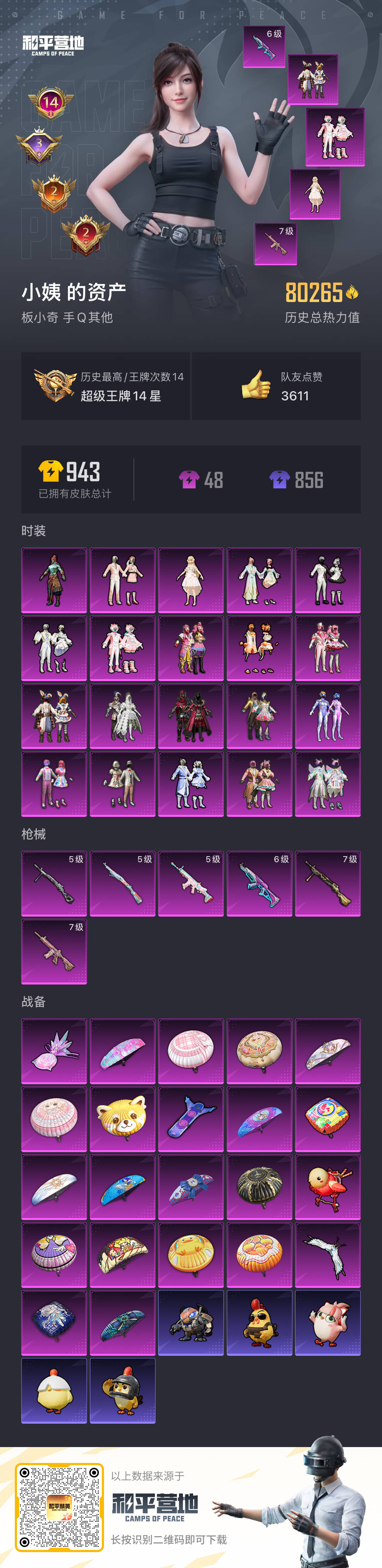 HPSJ3455101和平精英账号详情图3 HPSJ3455101和平精英账号详情图3