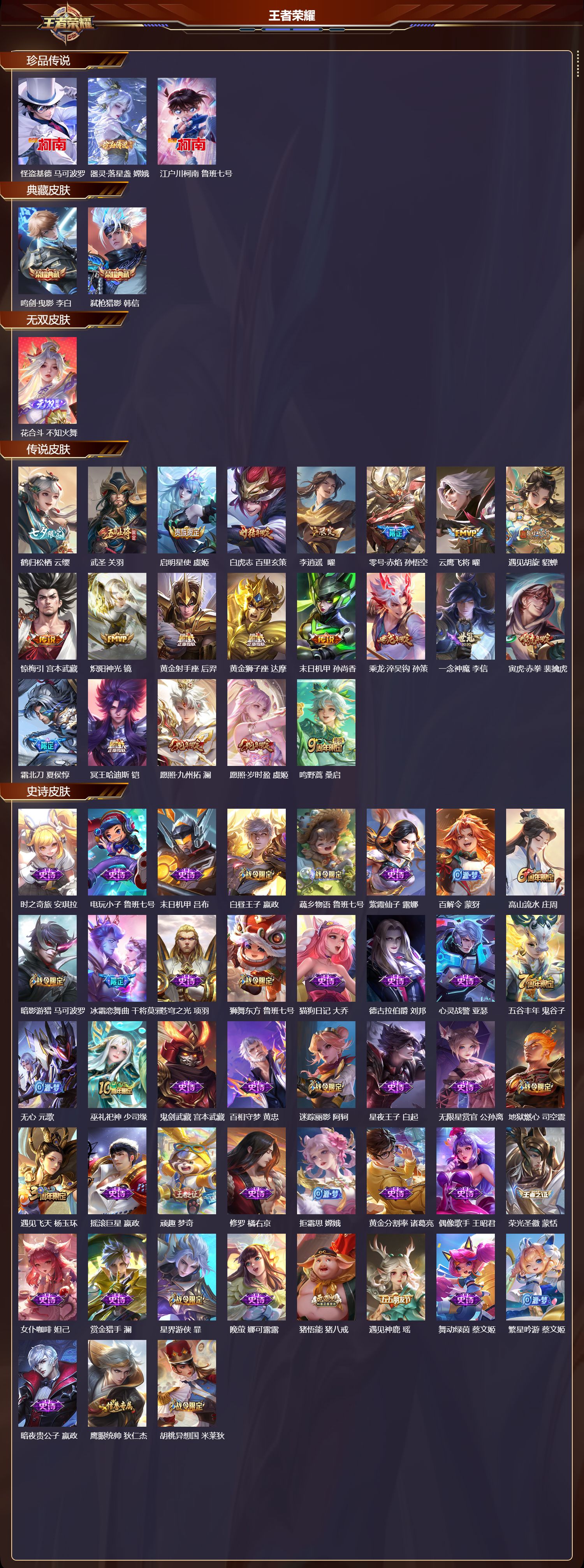 WZCMW416261王者荣耀账号详情图6