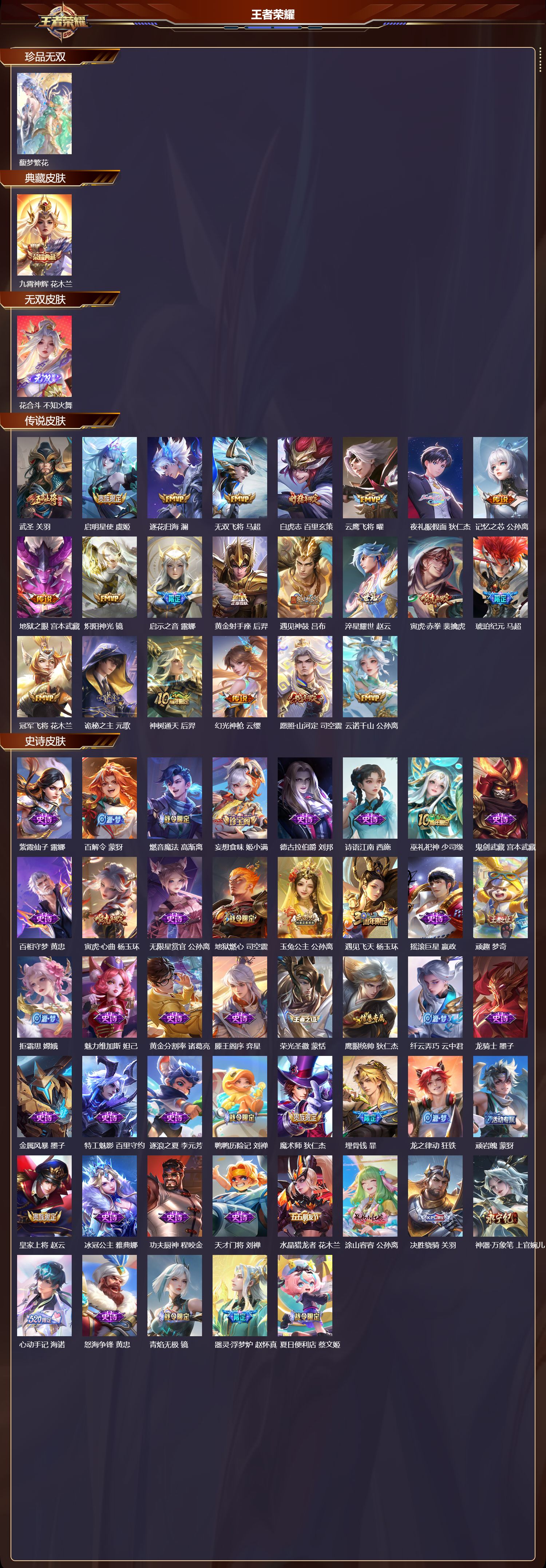 WZCMW416251王者荣耀账号详情图6