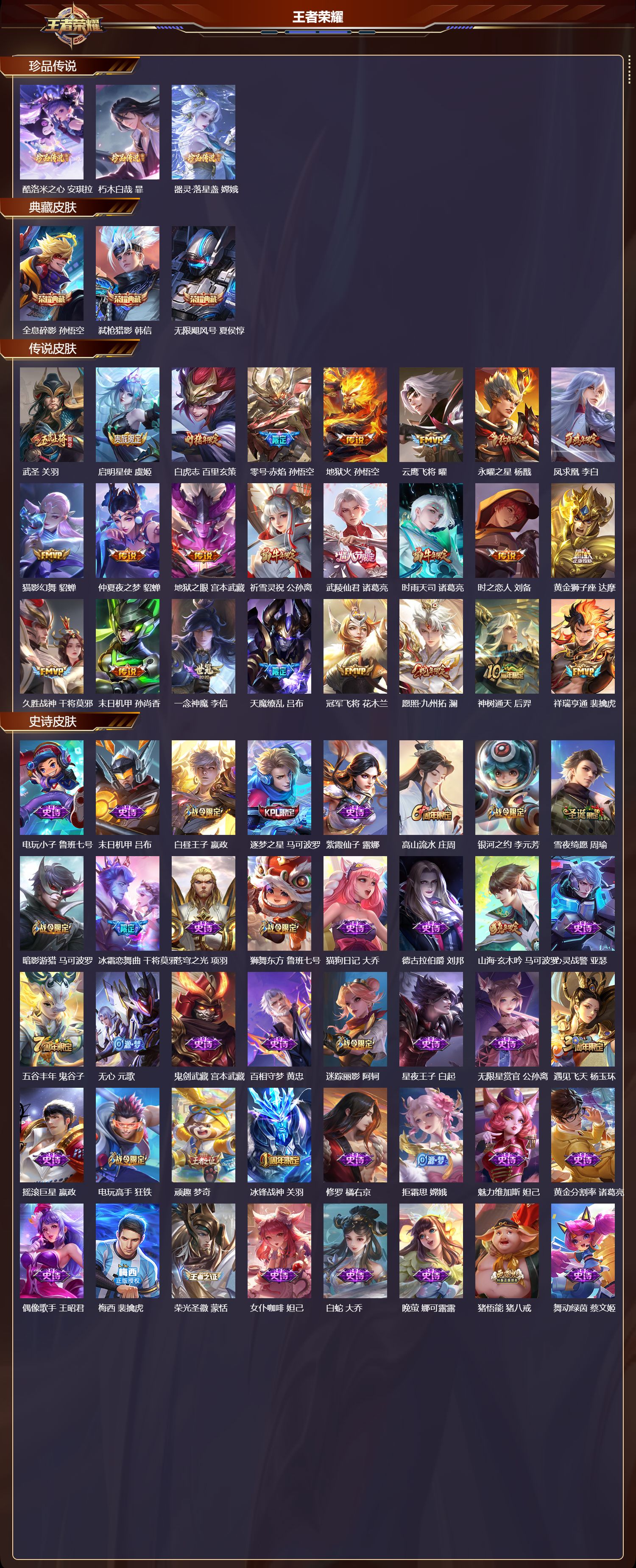 WZCMW416244王者荣耀账号详情图6