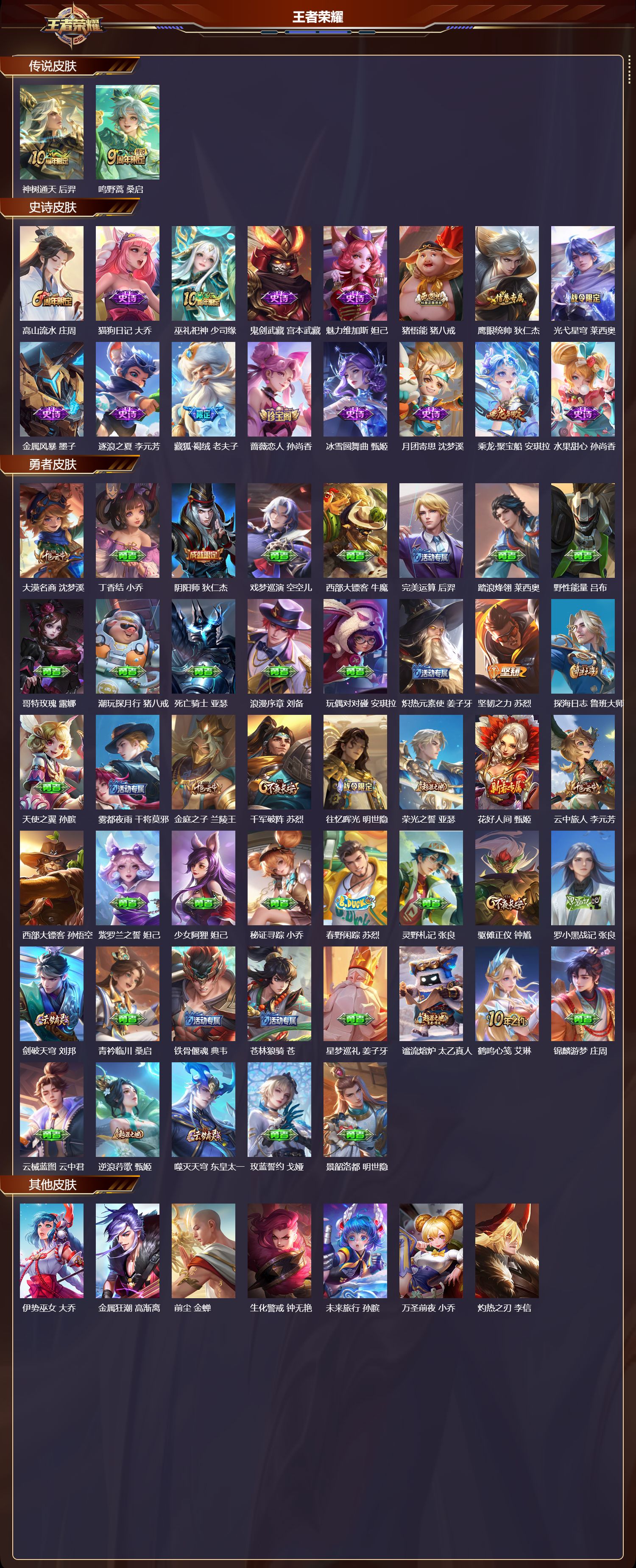 WZCMW416285王者荣耀账号详情图6