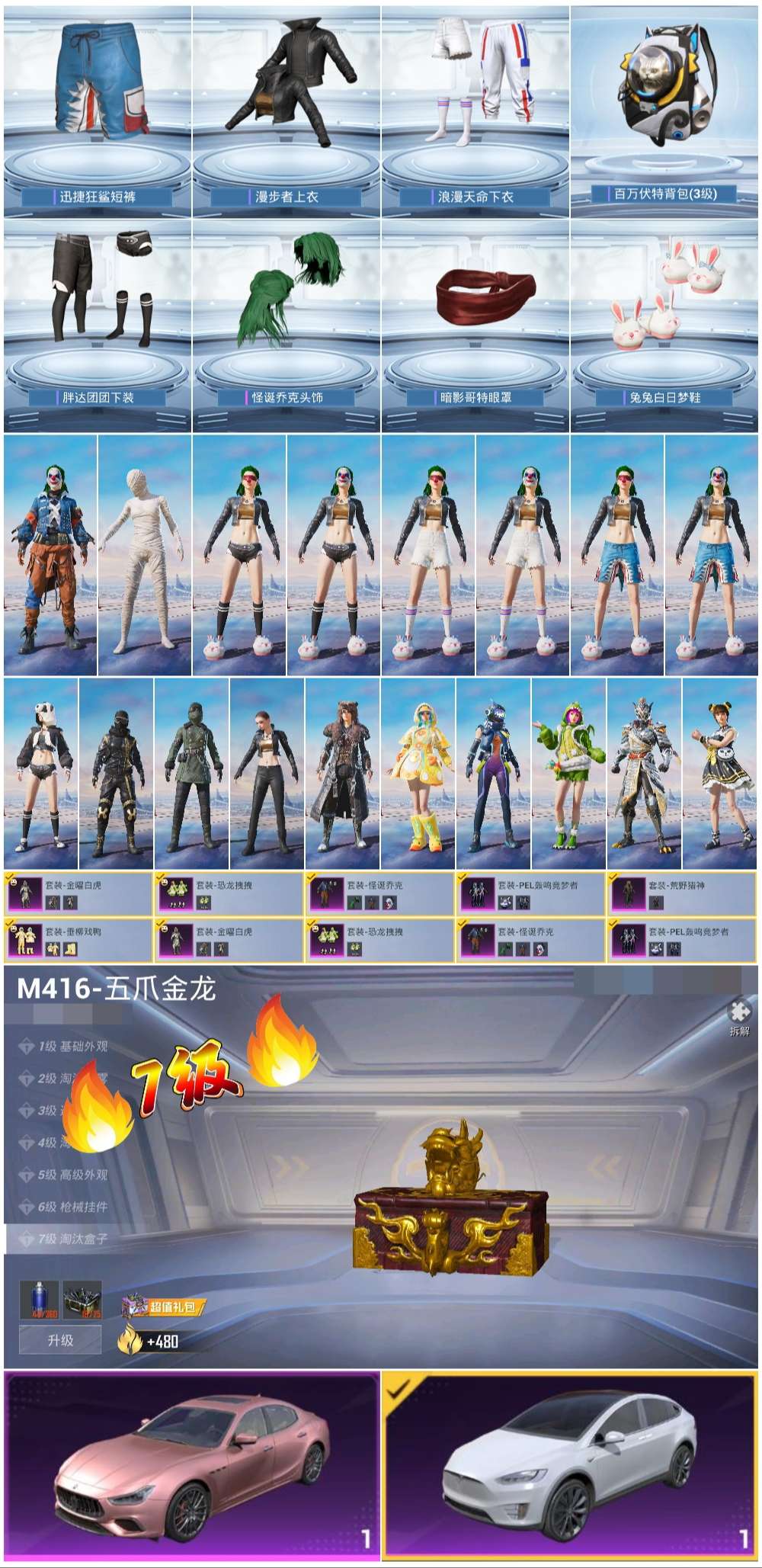 HPSJ3454971和平精英账号详情图2