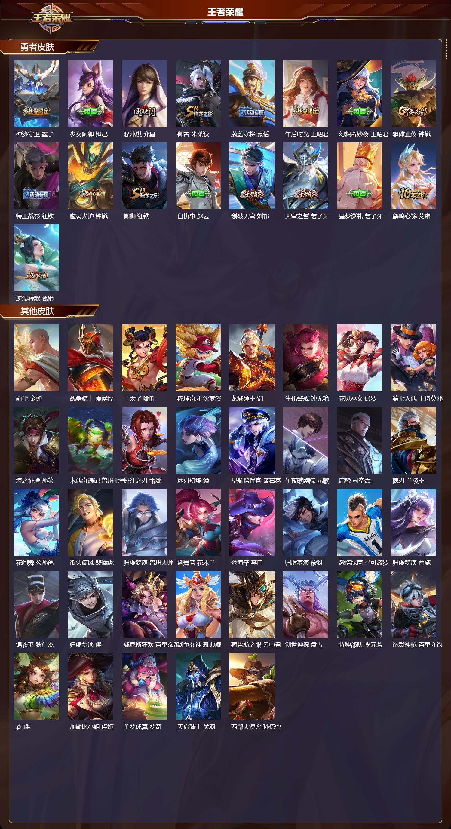 WZQM41392王者荣耀账号详情图5