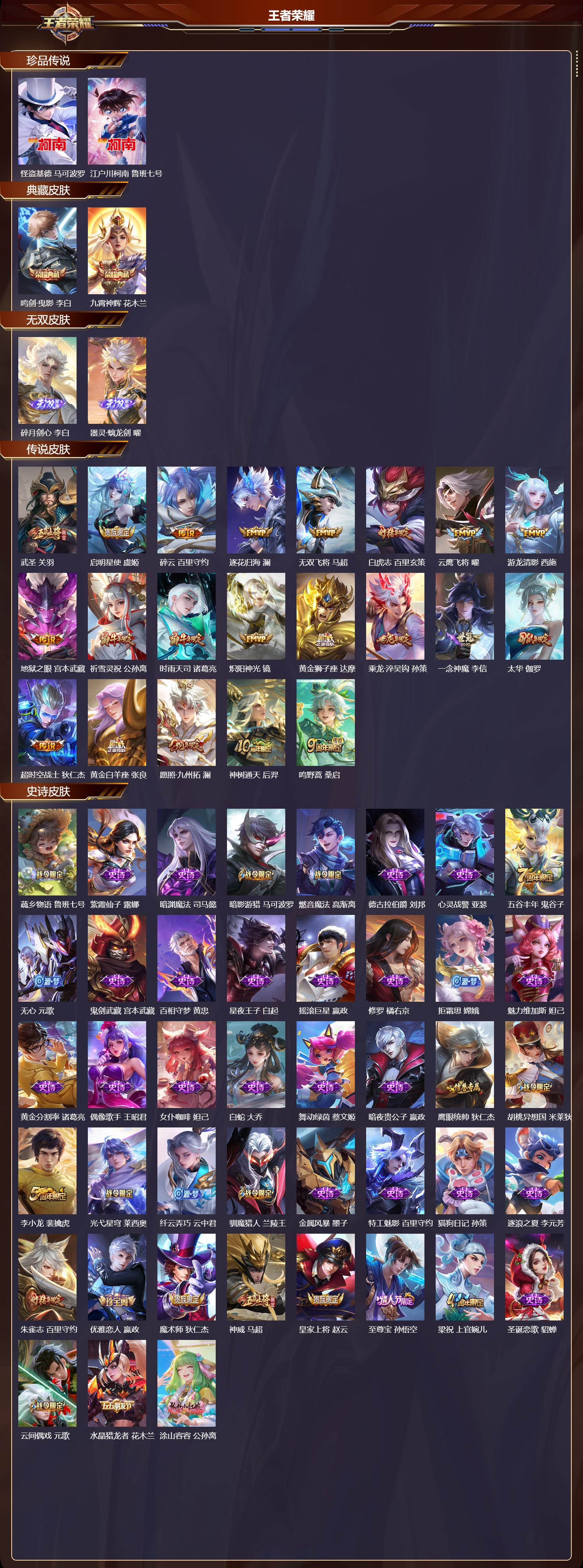 WZCMW416242王者荣耀账号详情图6