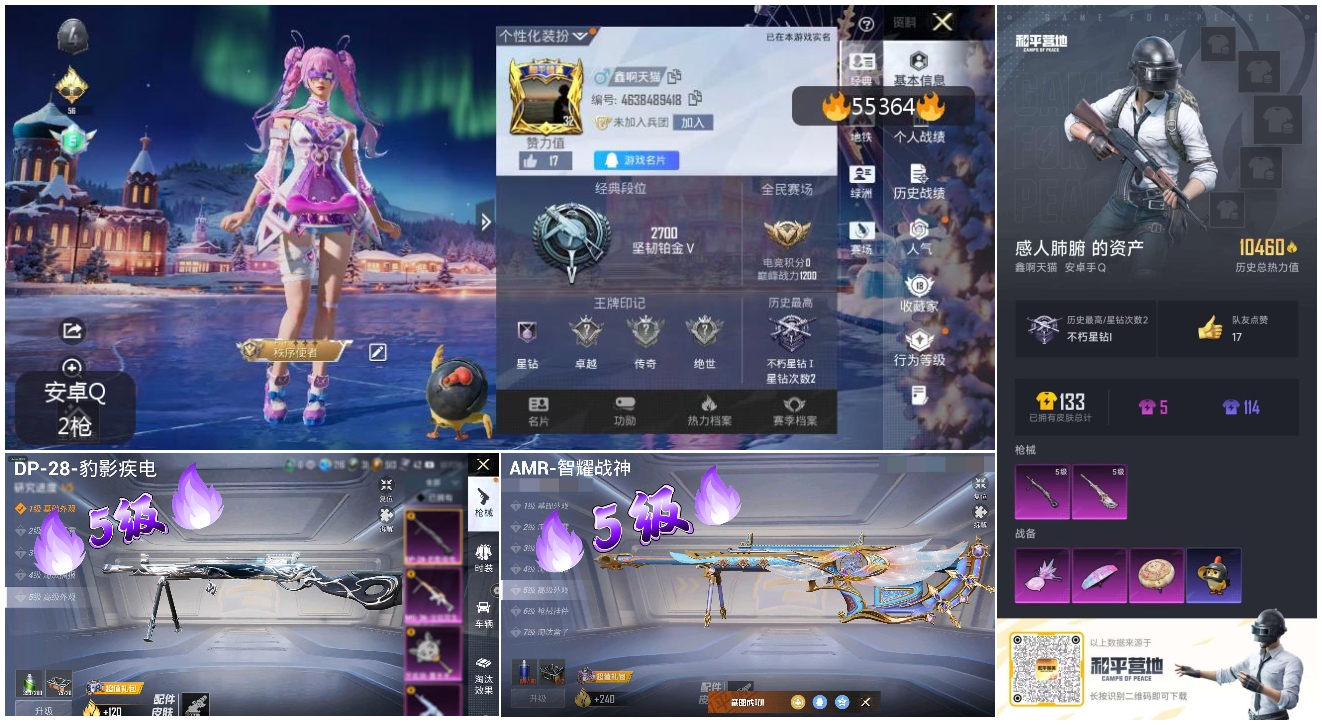 HPSJ3455097和平精英账号详情图4