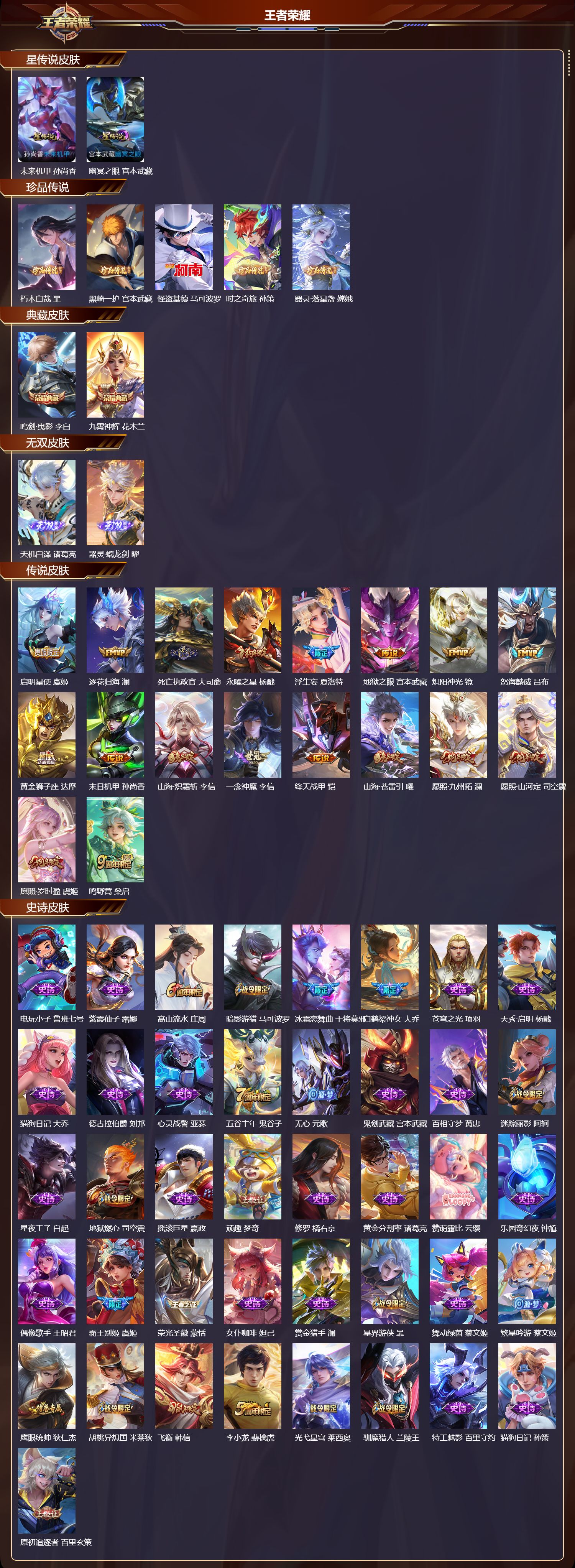 WZMK41361王者荣耀账号详情图2 WZMK41361王者荣耀账号详情图2