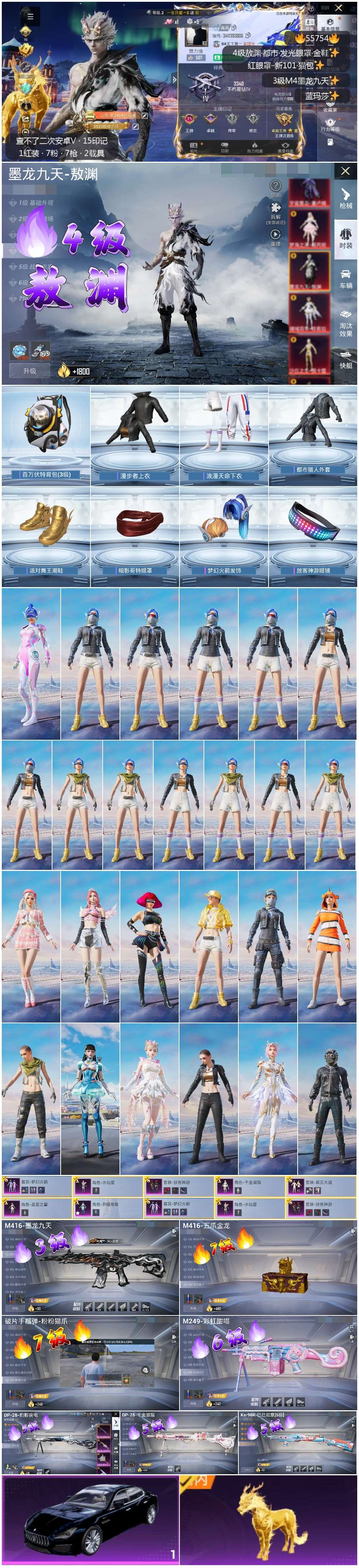 HPSJ3455059和平精英账号详情图2