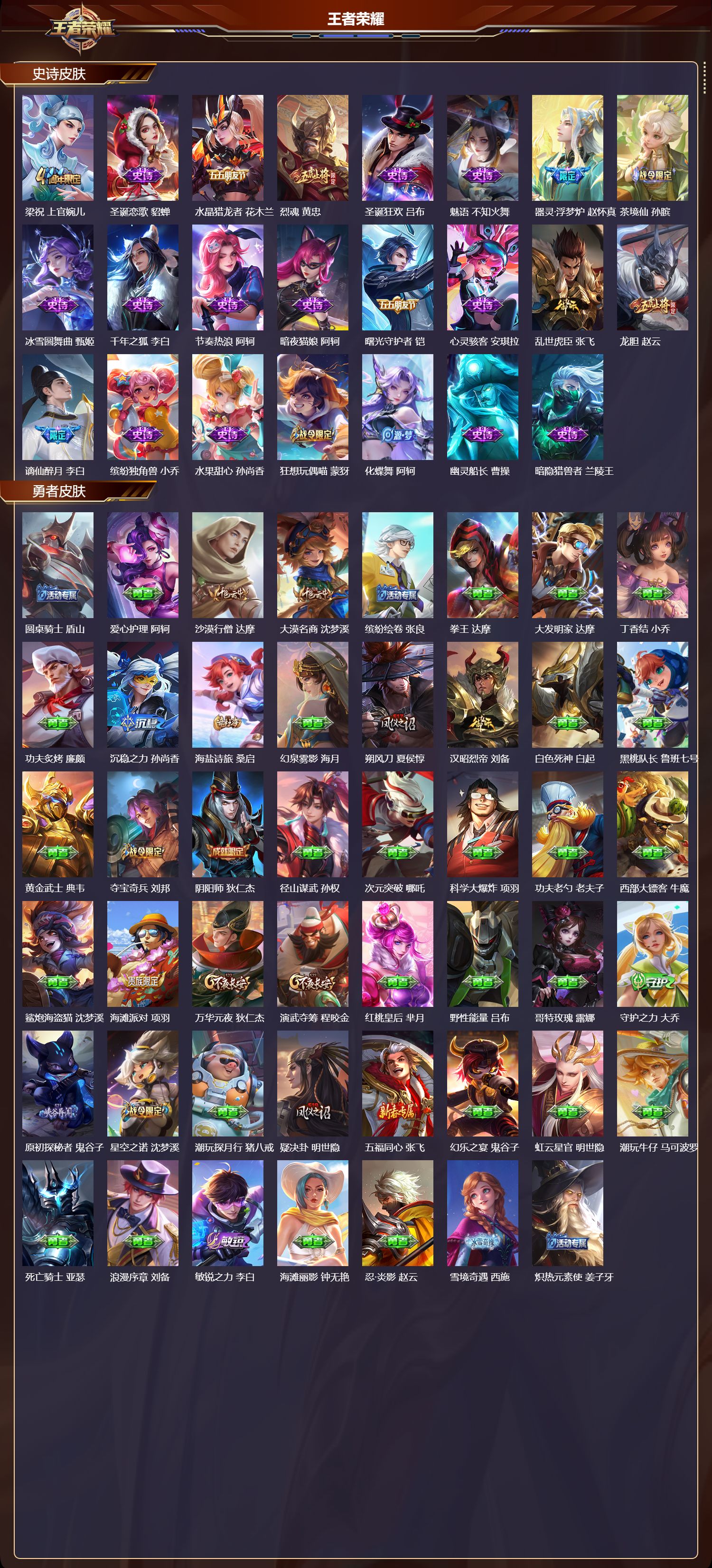 WZMK41365王者荣耀账号详情图3 WZMK41365王者荣耀账号详情图3