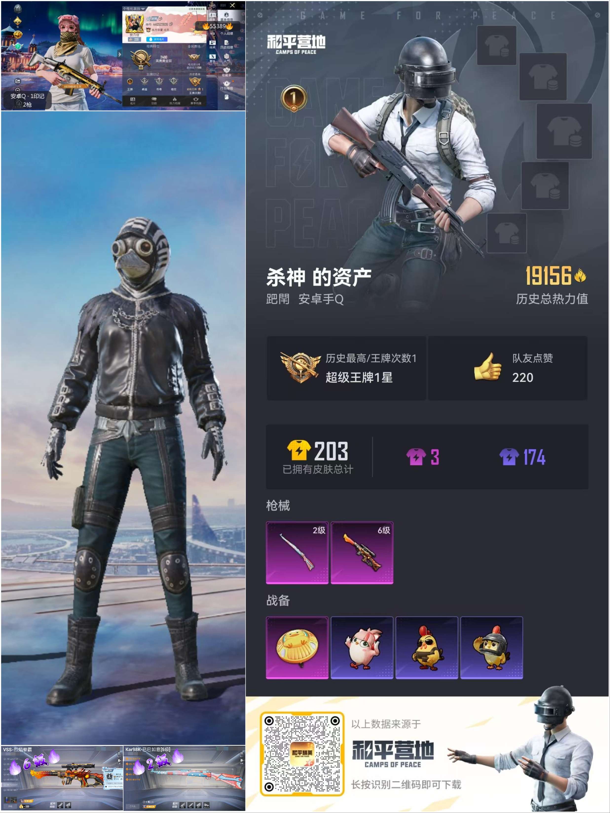 HPSJ3455116和平精英账号详情图4